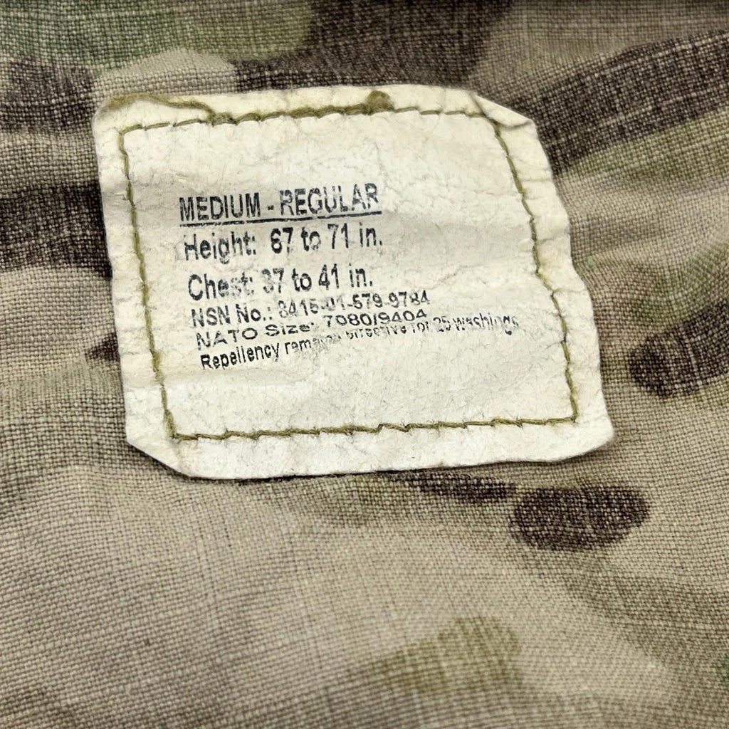 US Military OCP Scorpion Camouflage FRACU Combat Jacket size Medium Reg