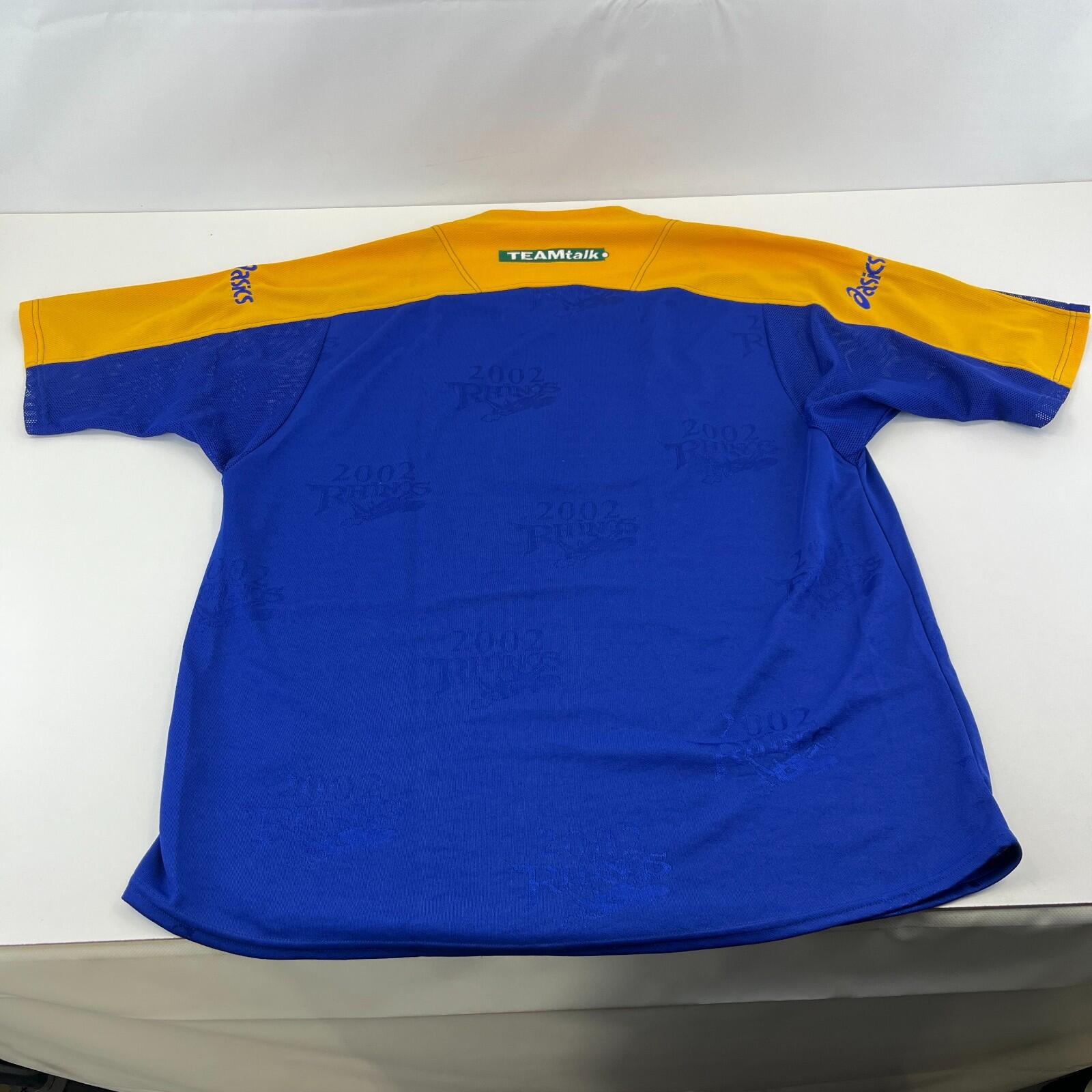 Leeds Rhinos 2002-2003 Home Super League Rugby Shirt size 2XL  XXL