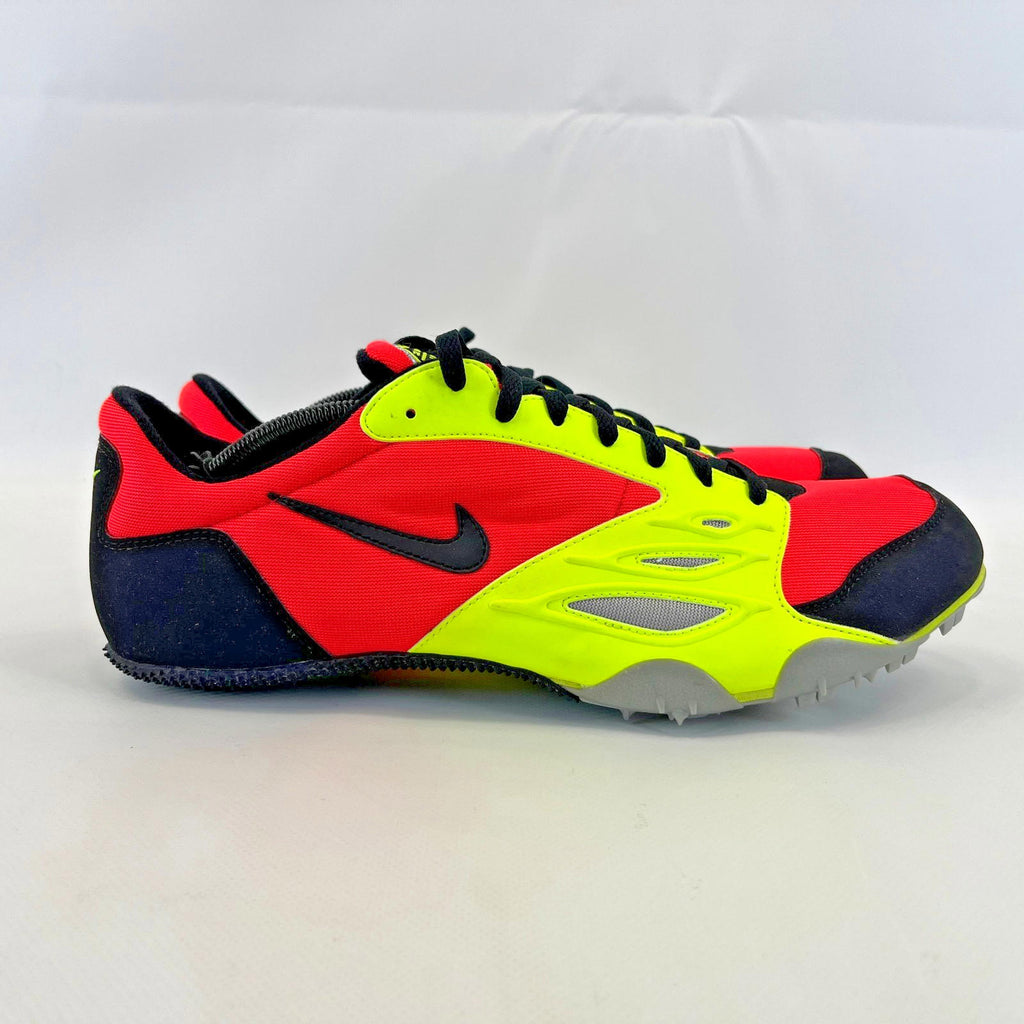 Nike Zoom Rival S Spikes Running Shoes Trainers UK size 13 Neon/Orange Black NEW