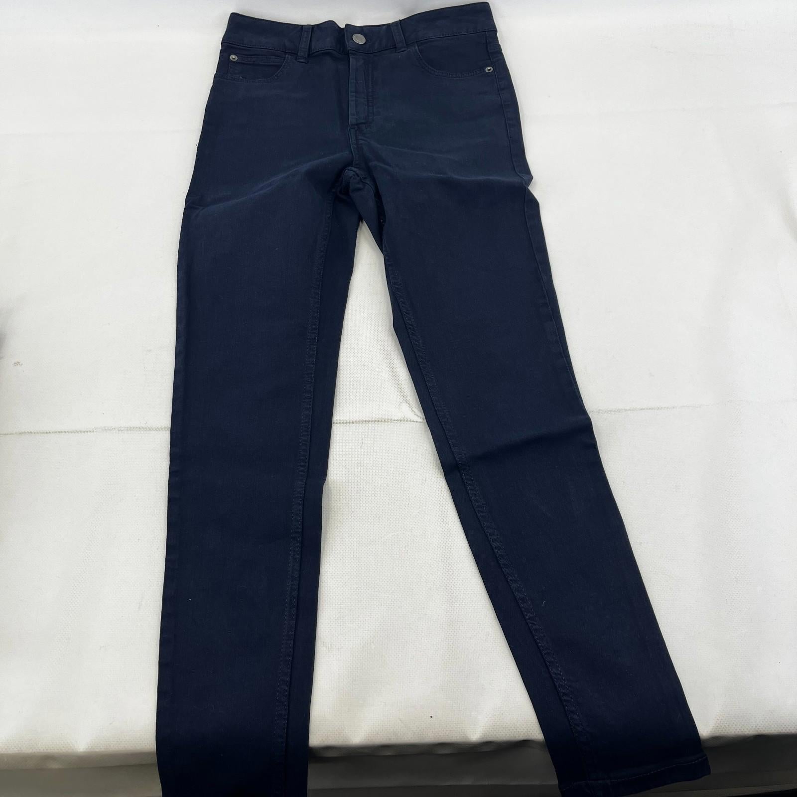Marks & Spencer Navy Blue Super Skinny Jeans - UK size 8S - BNWOT