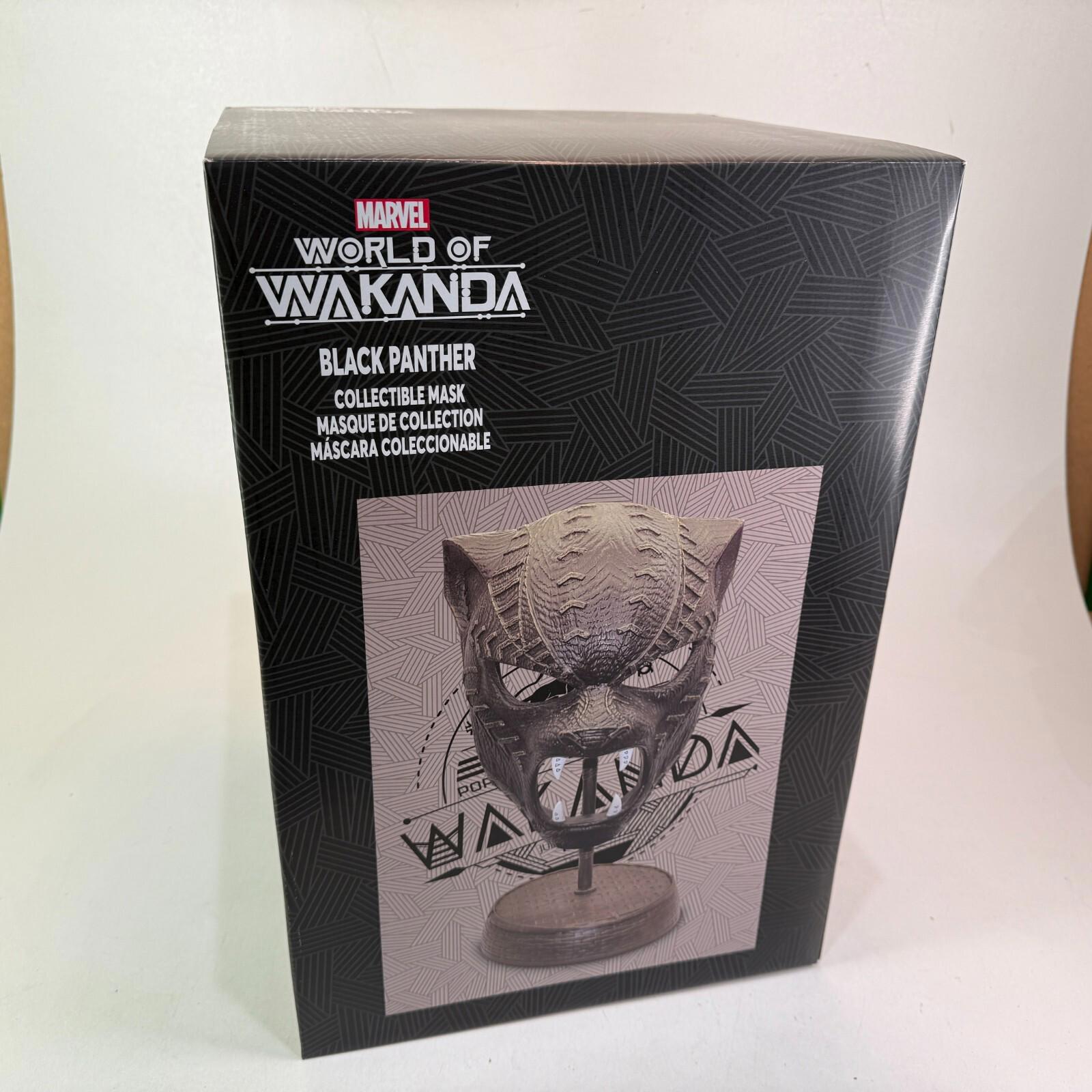 Marvel WORLD OF WAKANDA Black Panther 1:1 Collectible Mask Disney Collectors