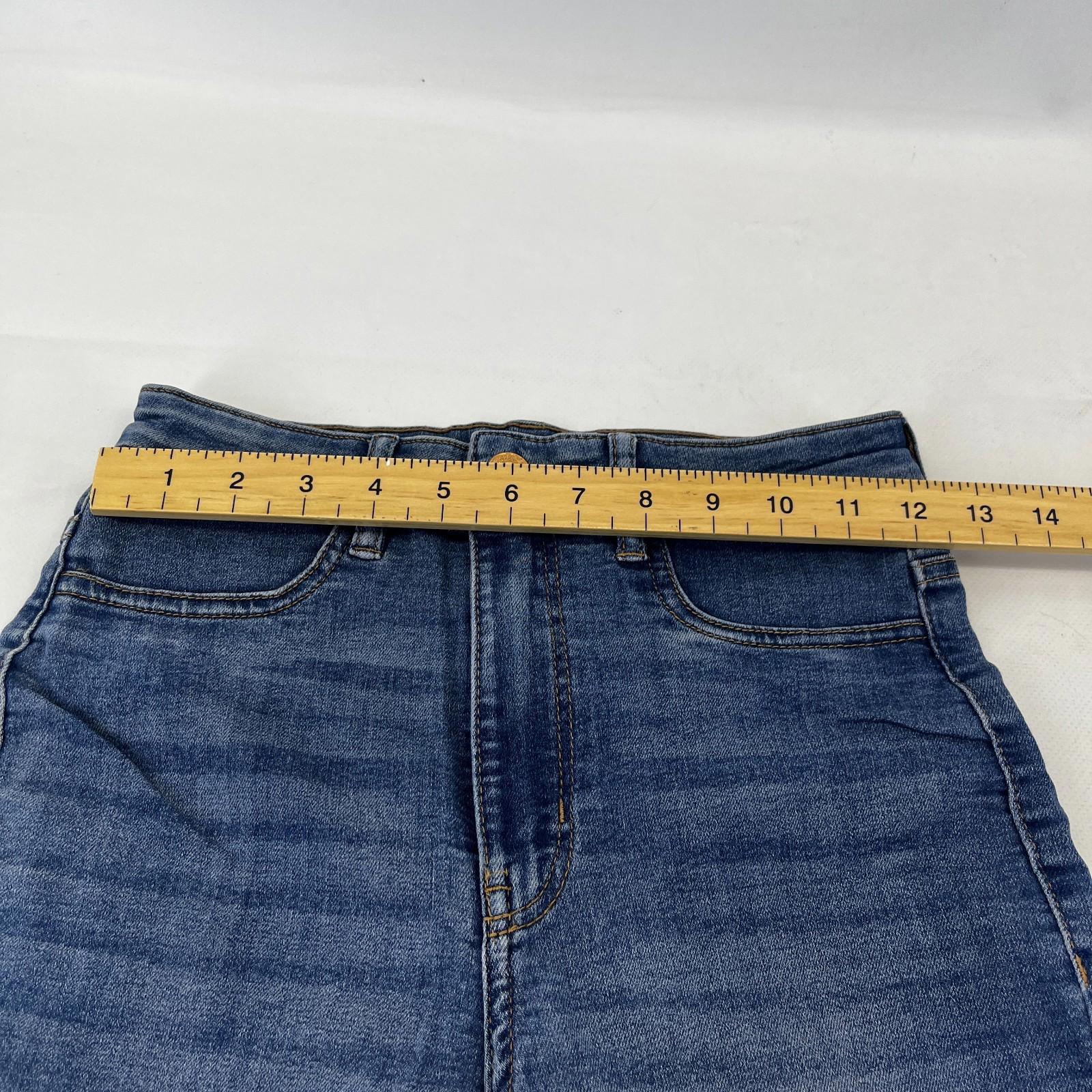 C&A Divided Mid Blue Super Skinny Jeans Women's UK size 8R - NWOT