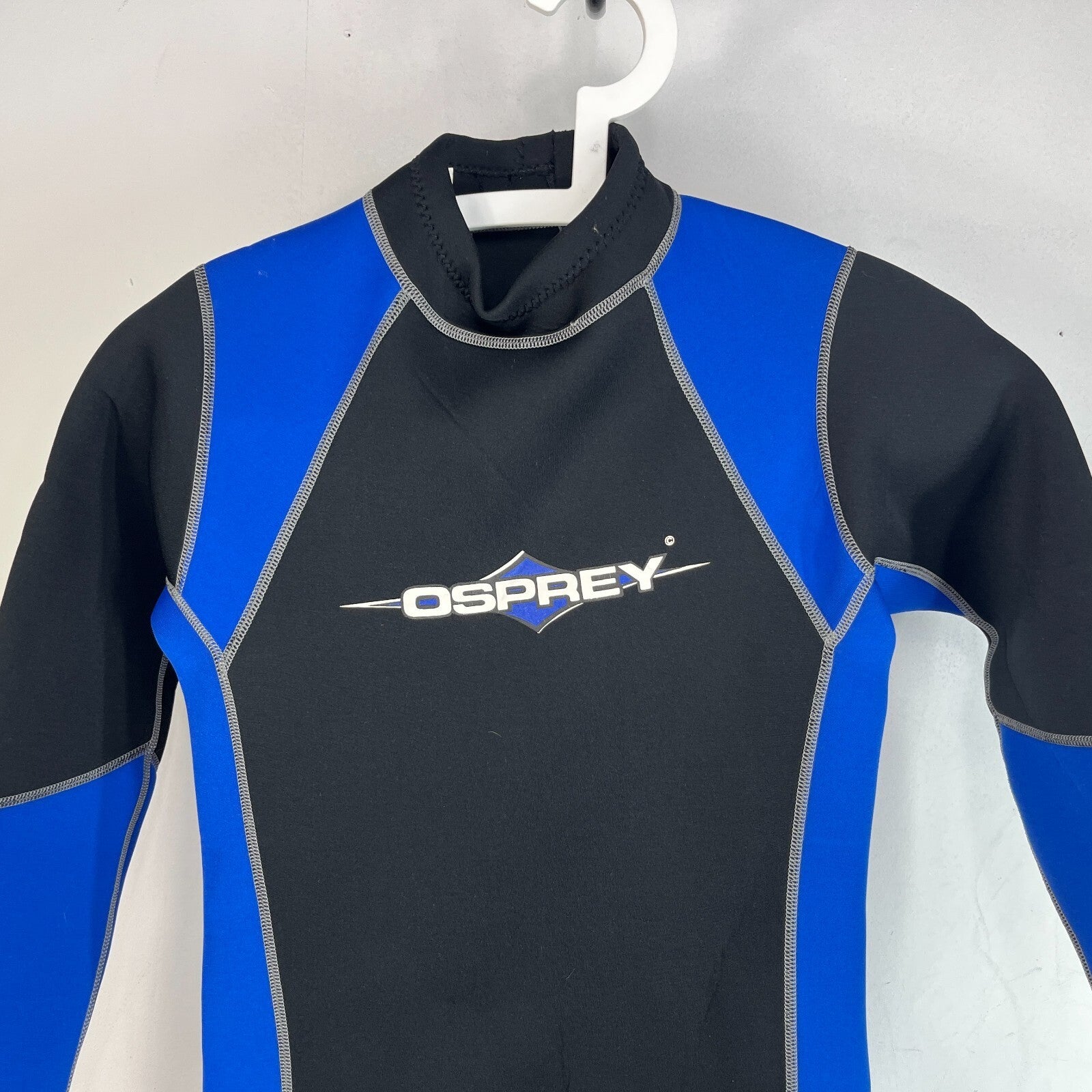 Osprey Women's Full Wetsuit size 34 Black & Blue - Mint Condition