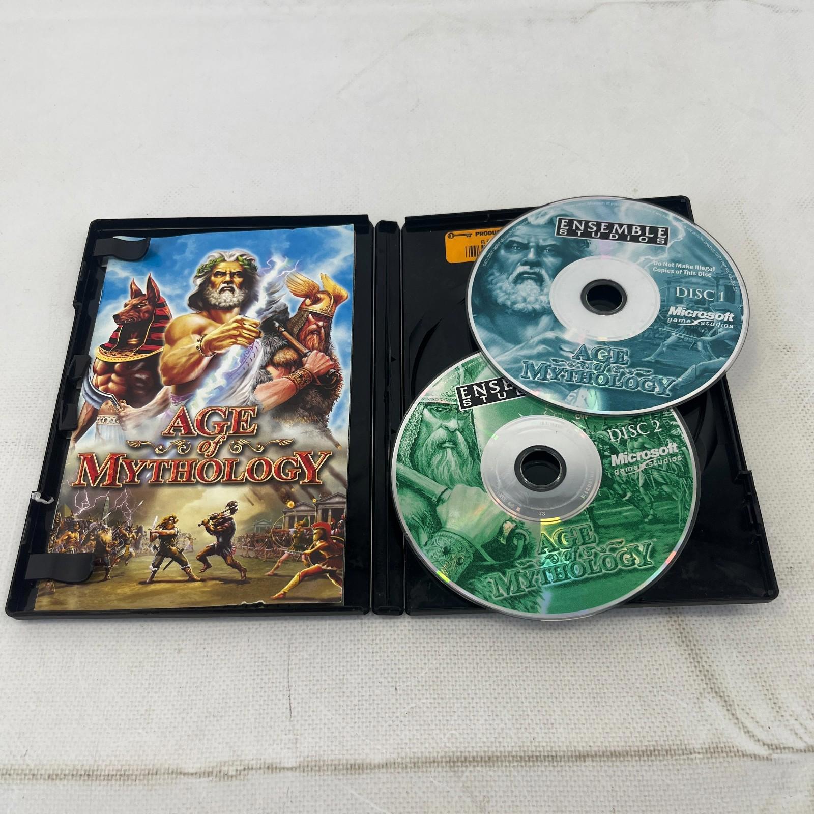 Age of Mythology Gold Edition for PC Complete with Manual