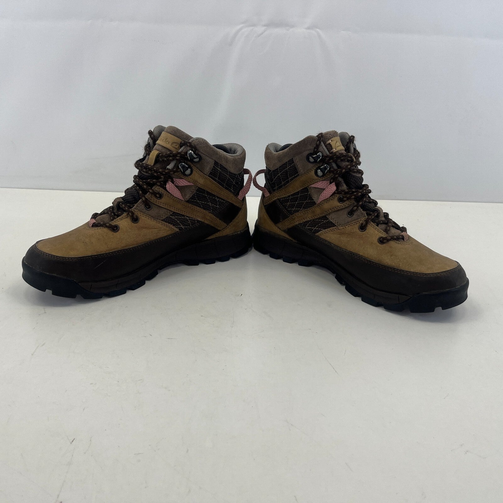 Clarks Active Air GTX Gore Tex Women's Hiking Boots Brown Suede Leather UK 5 D