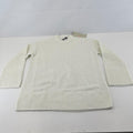 Sweaty Betty Alpine Wool Crew Neck Jumper Sweater in Lily White size S Alpaca