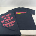 Bowling For Soup 2025 Tour T-Shirt Edinburgh Men's size Large Heavy Cotton