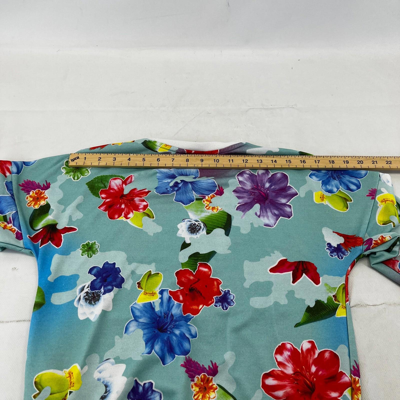 Adidas Girls Floral Sweatshirt Jumper size M 11-12yrs