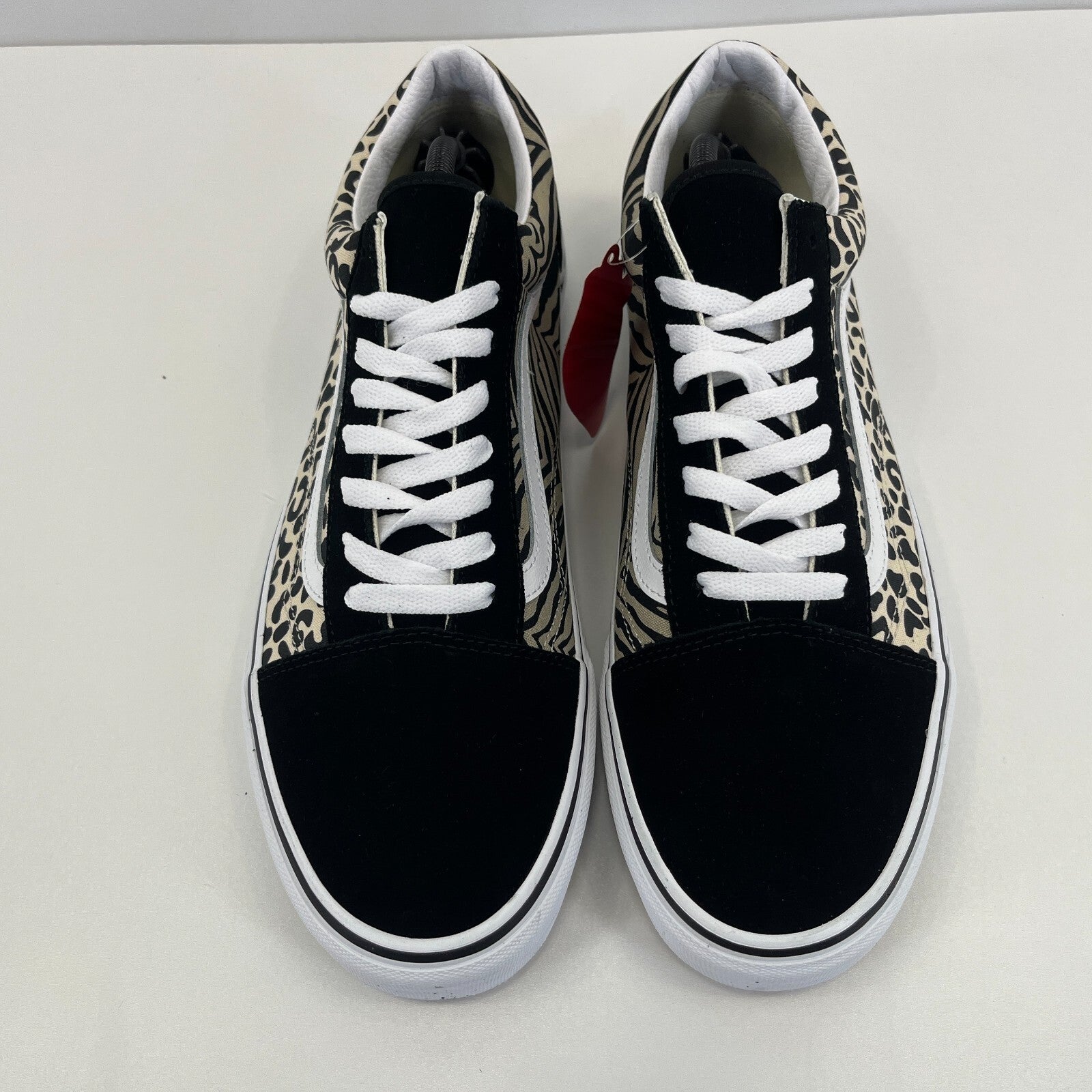 Vans Safari Animal Print Low Top Trainers size UK 10.5 EU 45 - New in Box