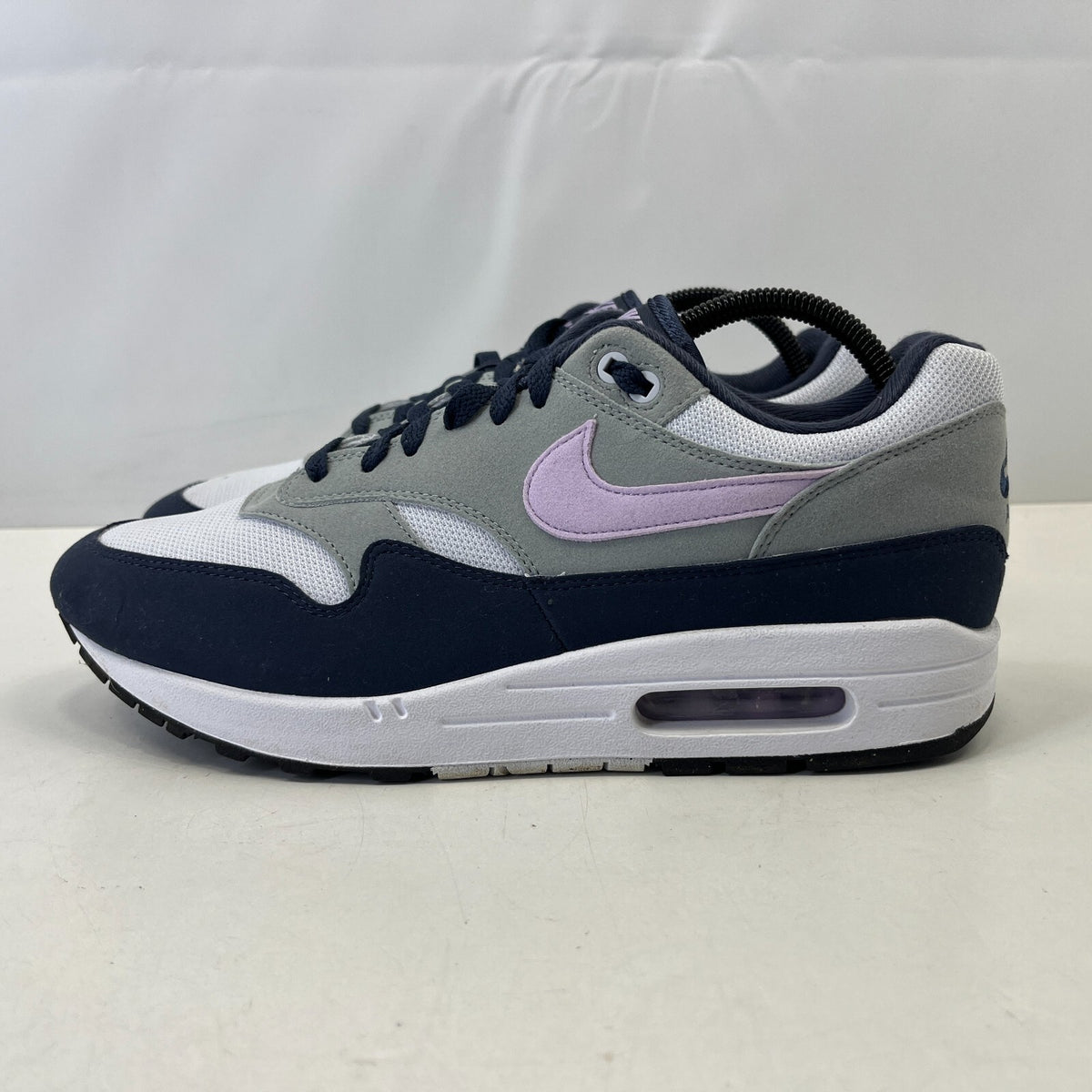 Nike Air Trainers Max Grey Lilac Blue Sneakers Shoes size UK 9