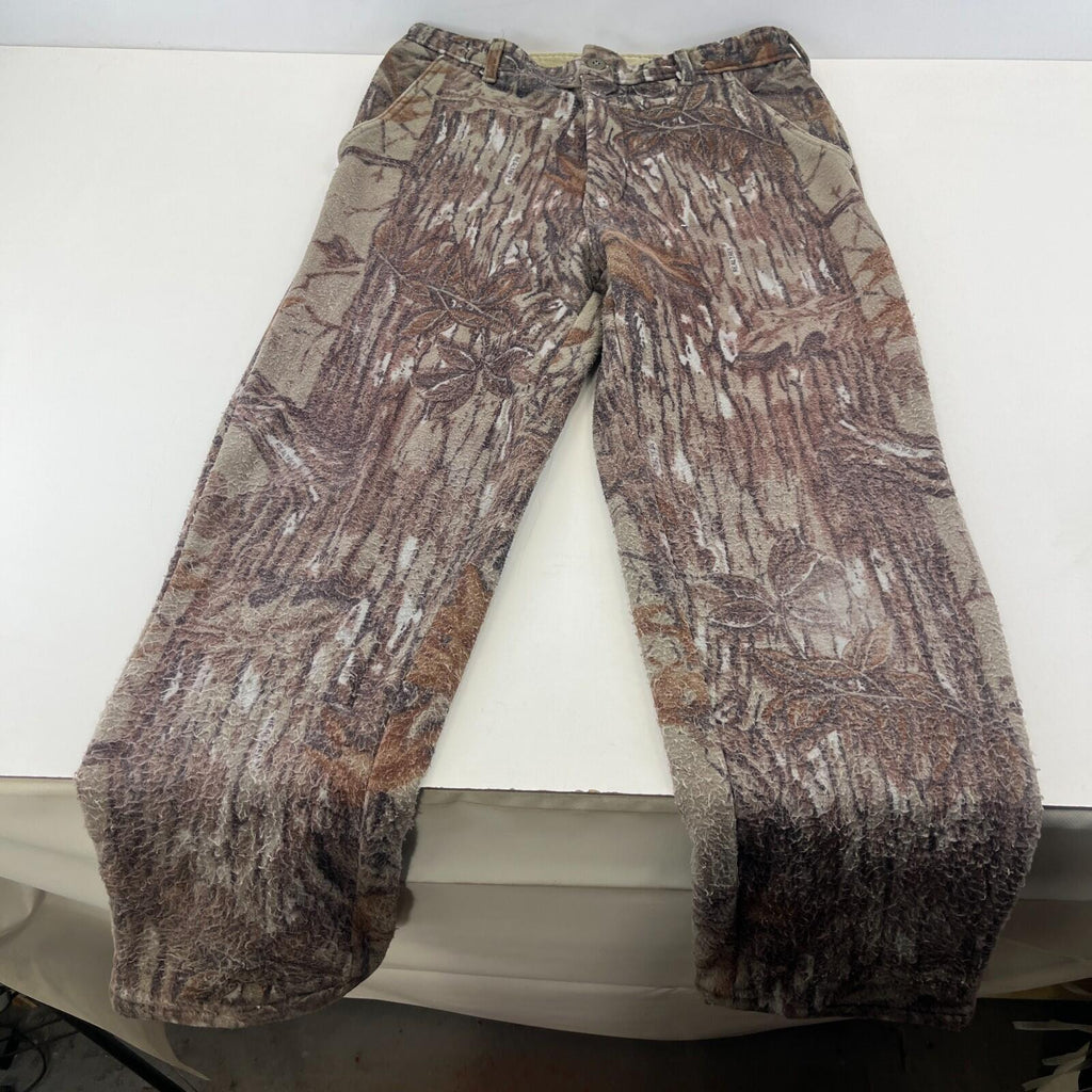 Realtree Thermal Trousers W36" L32" Adult Brown Carpenter Camo Workwear