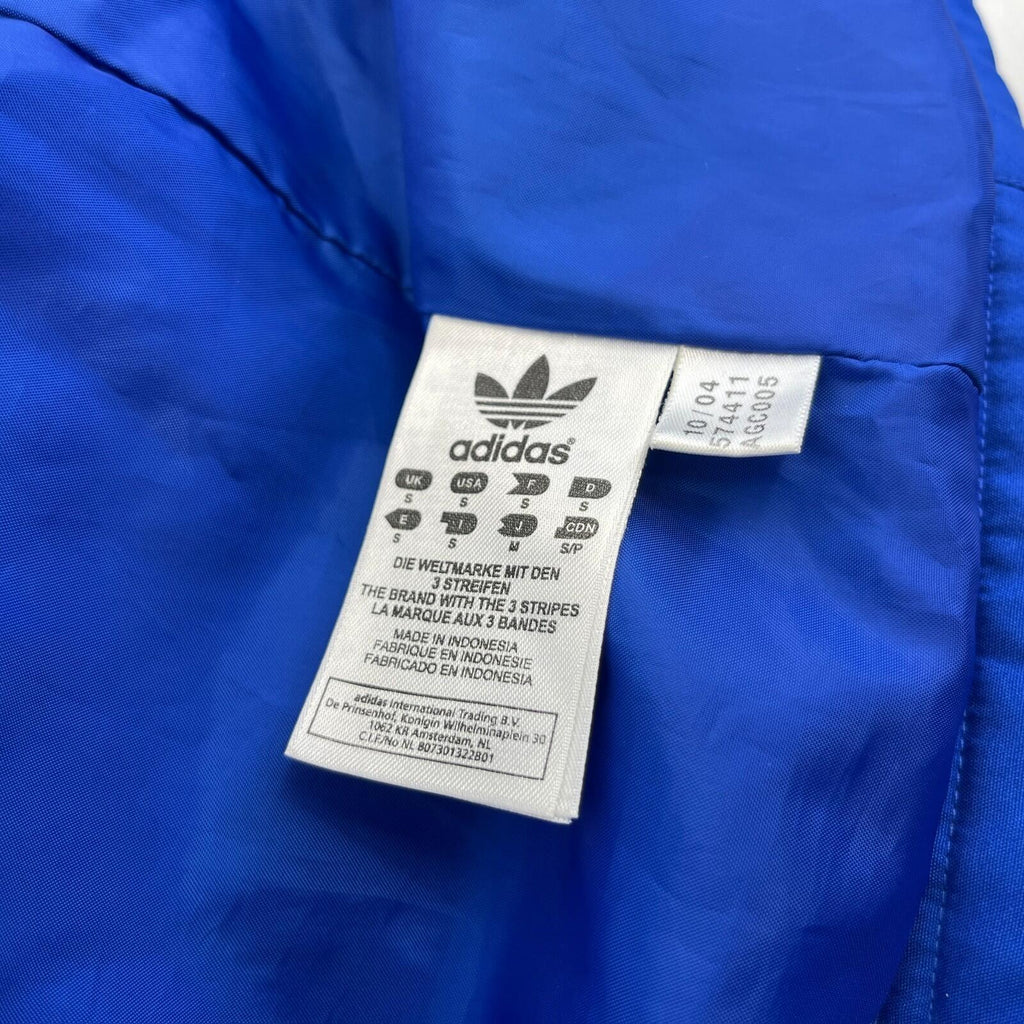 Vintage Adidas Insulated Team Jacket Mens Blue/Red UK size Small