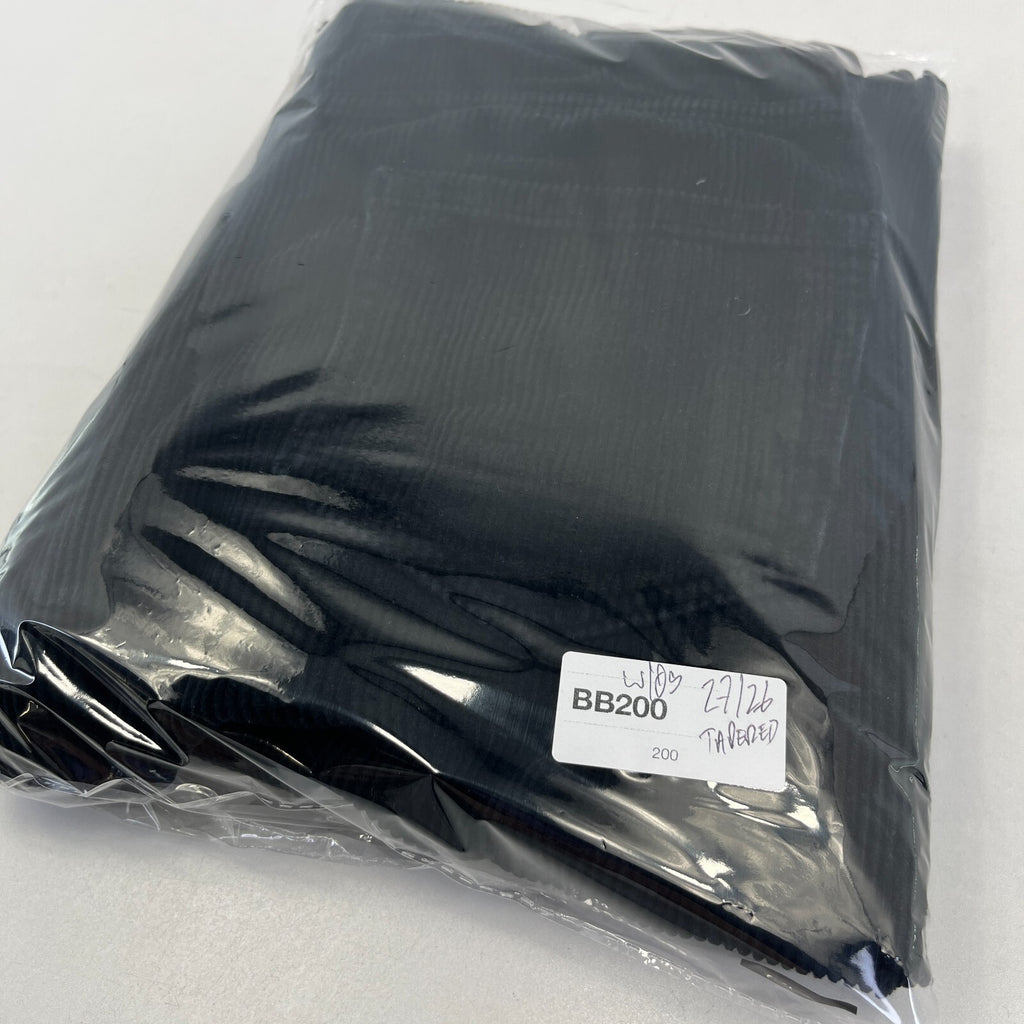 Whistles Autumn Winter Black Paperbag Corduroy Jeans Trousers size 27 Leg 26"