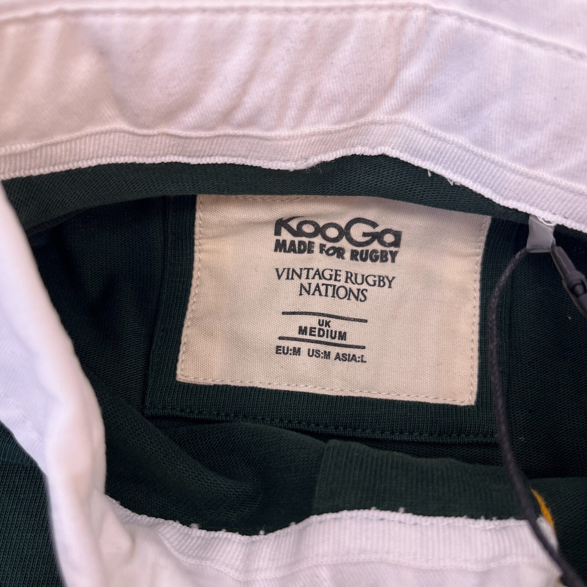 Kooga South Africa Springbok Rugby Jersey Shirt Vintage Style size Medium - New