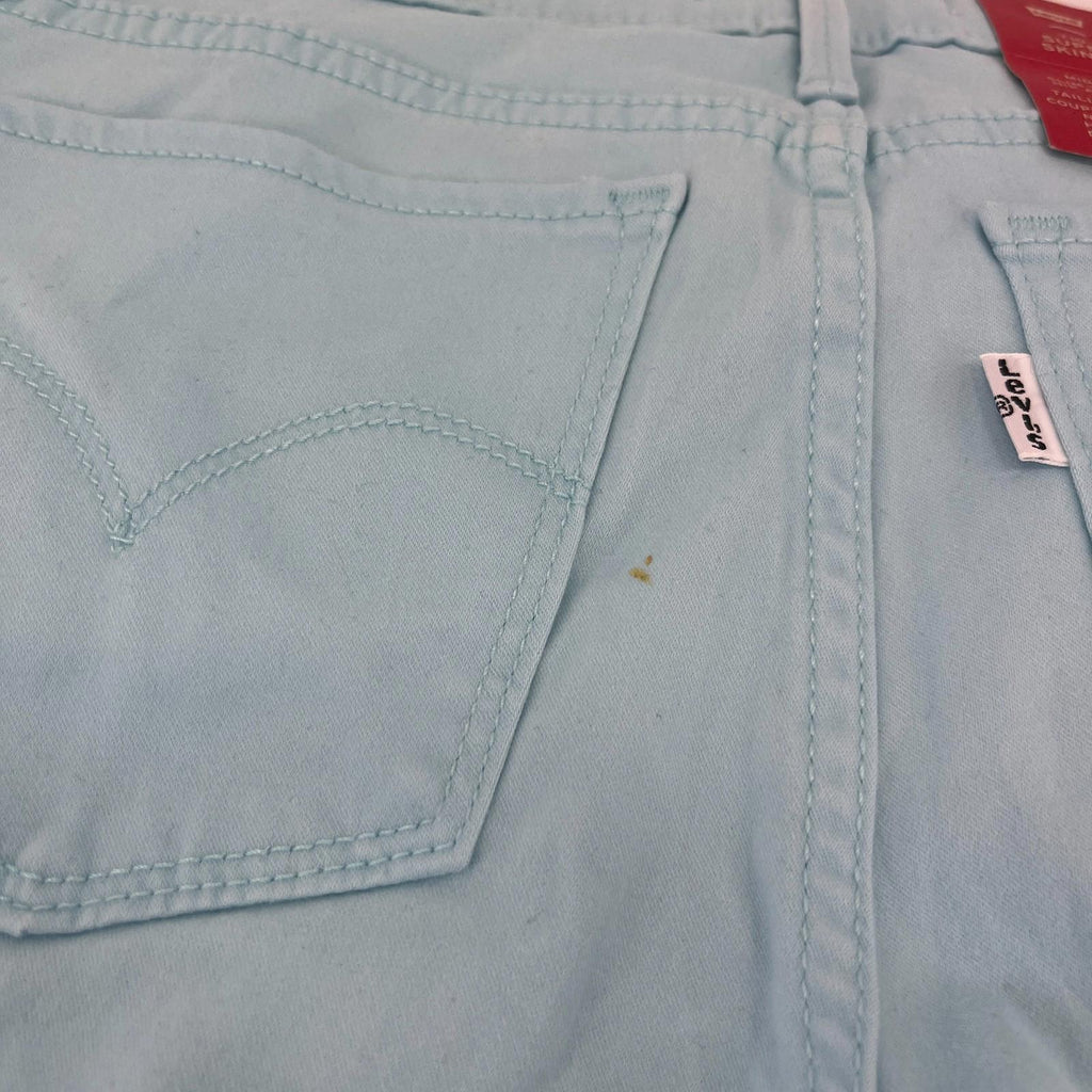 Levi's 710 Super Skinny Stretch Jeans in Baby Blue W26" L30" - See Details