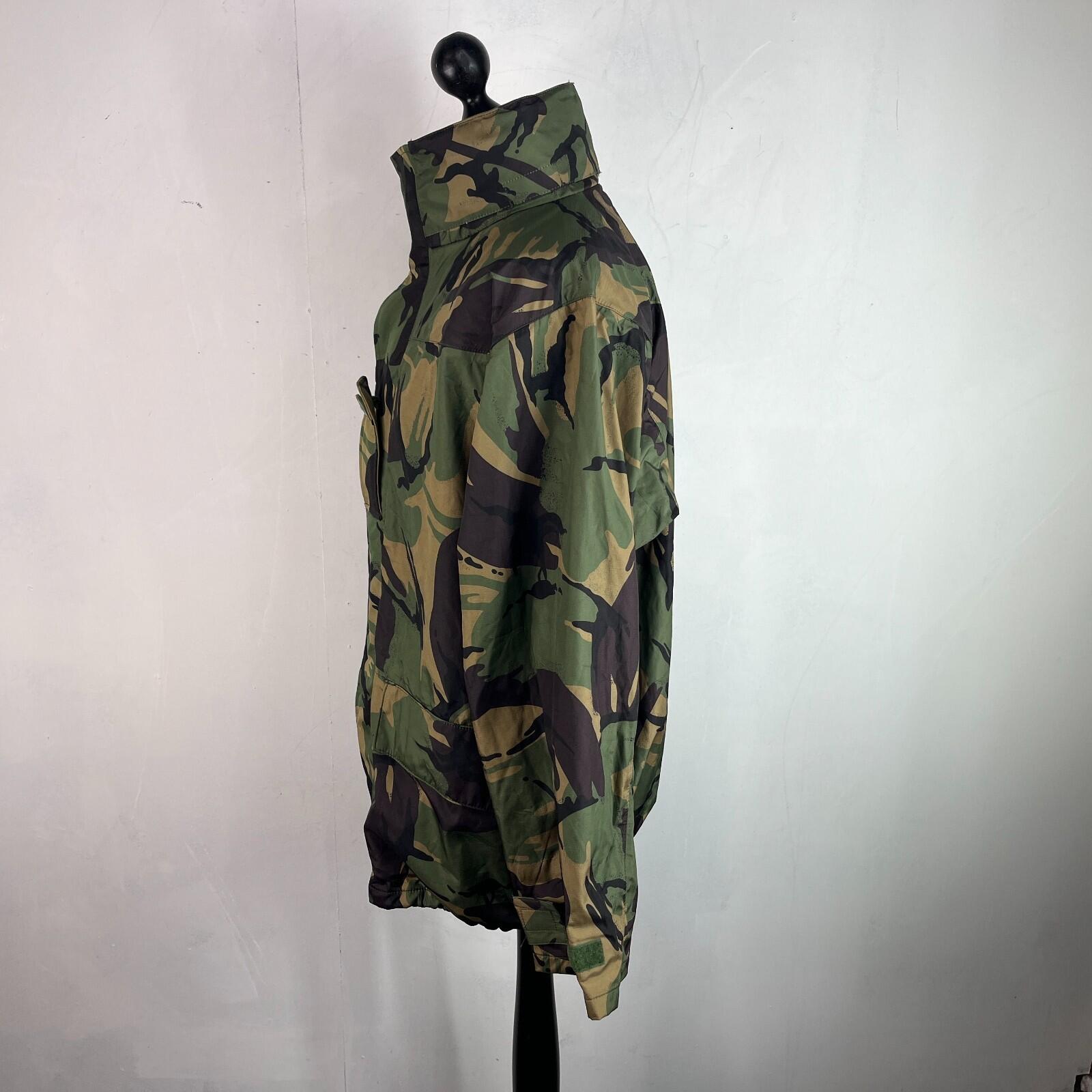 British DPM Camouflage Waterproof Camo Jacket Coat Hooded 180/104 Large