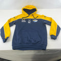 ISC Bradford Bulls Hoodie Rugby Mens size Large Pull Over Blue & Yellow