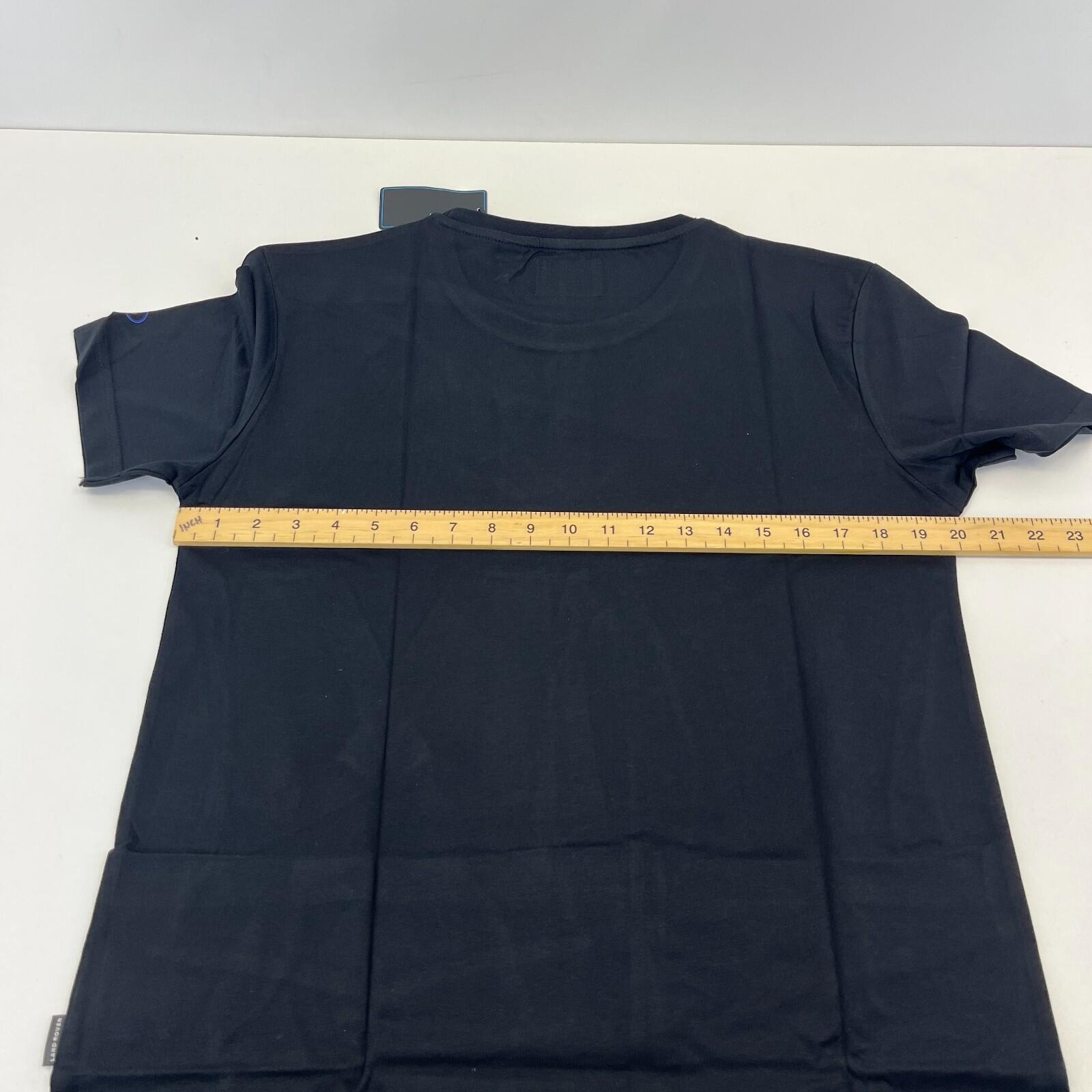 Land Rover Mens Leisure Sport T-Shirt in Black size M