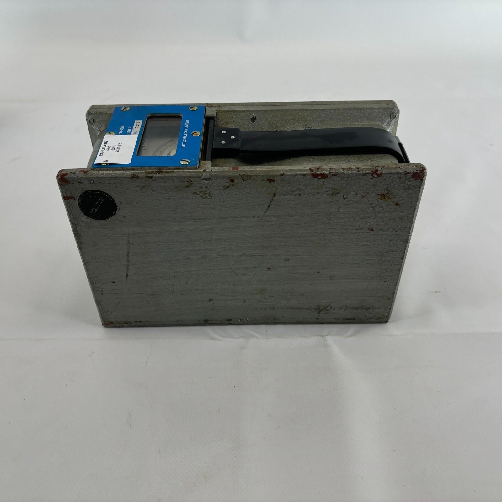 Radiac MD3 Survey Meter Doserate RAF Geiger Counter NBC CBRN - Battery Test OK