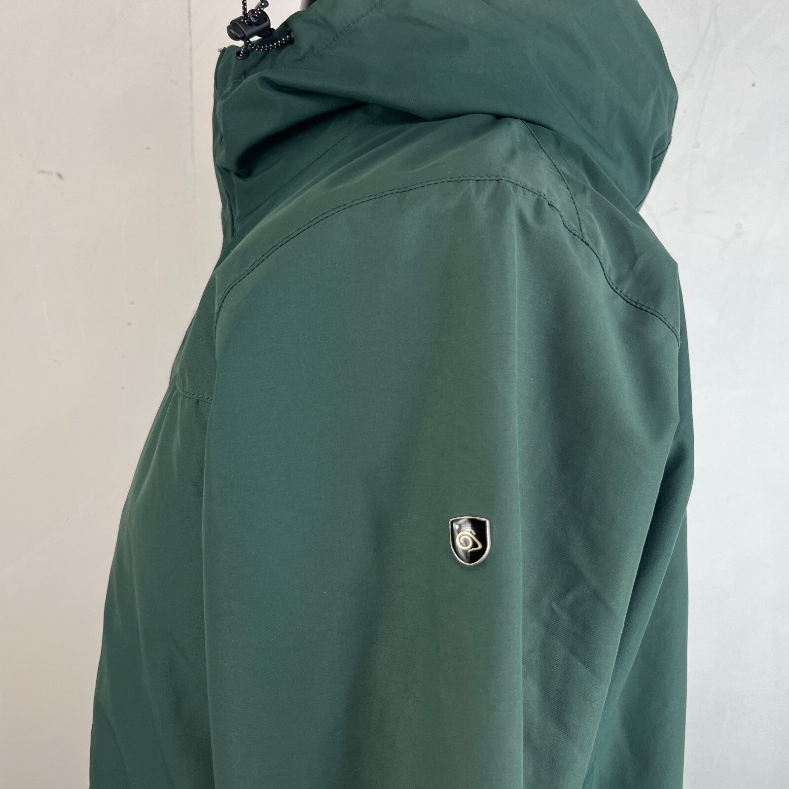 Craghoppers AquaDry Membrane Jacket Mens Medium Forest Green Waterproof Hooded