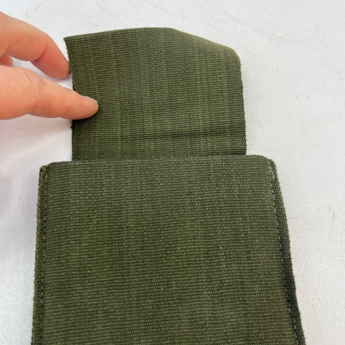 British Army 1958 Pattern NI Webbing SLR Rifle Butt Socket Carry Pouch 1974