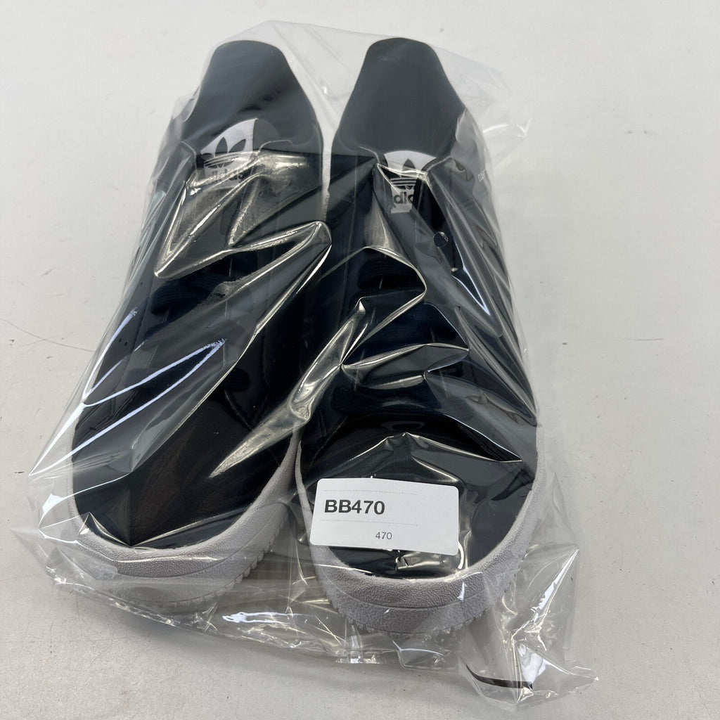 Adidas Court Tourino Trainers Black on White size UK 7 - EU 40 2/3