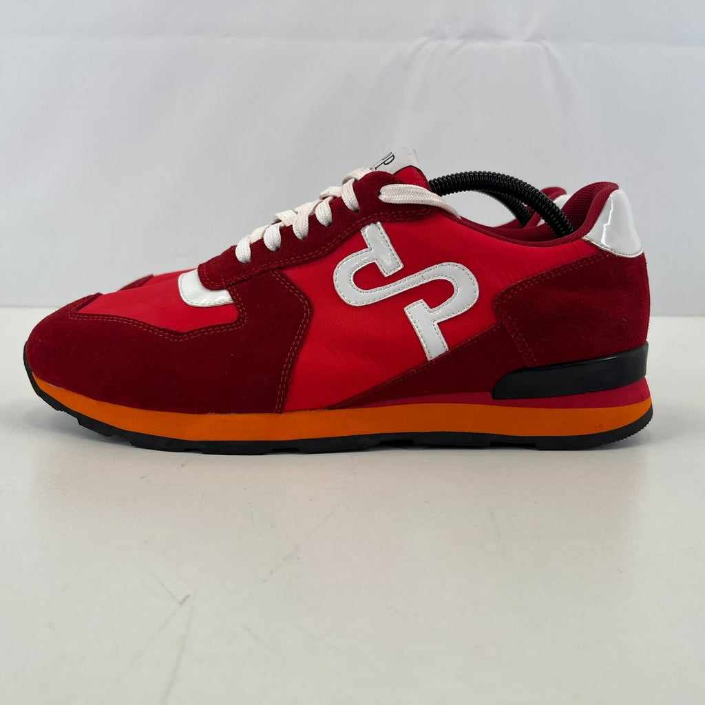 OPP France Men's Trainers in Red UK size 8.5 - Near Mint