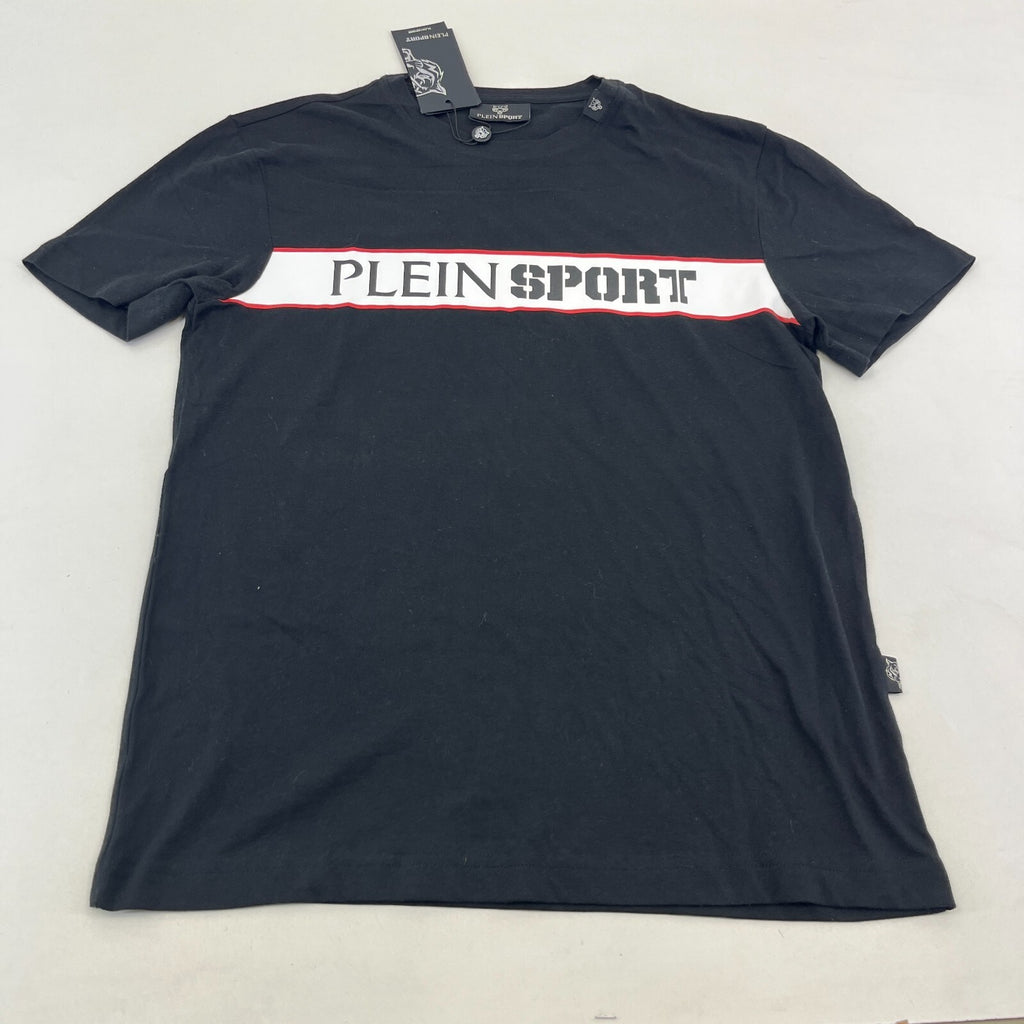 Plein Sport T-Shirt Men's size Small Black Short Sleeves