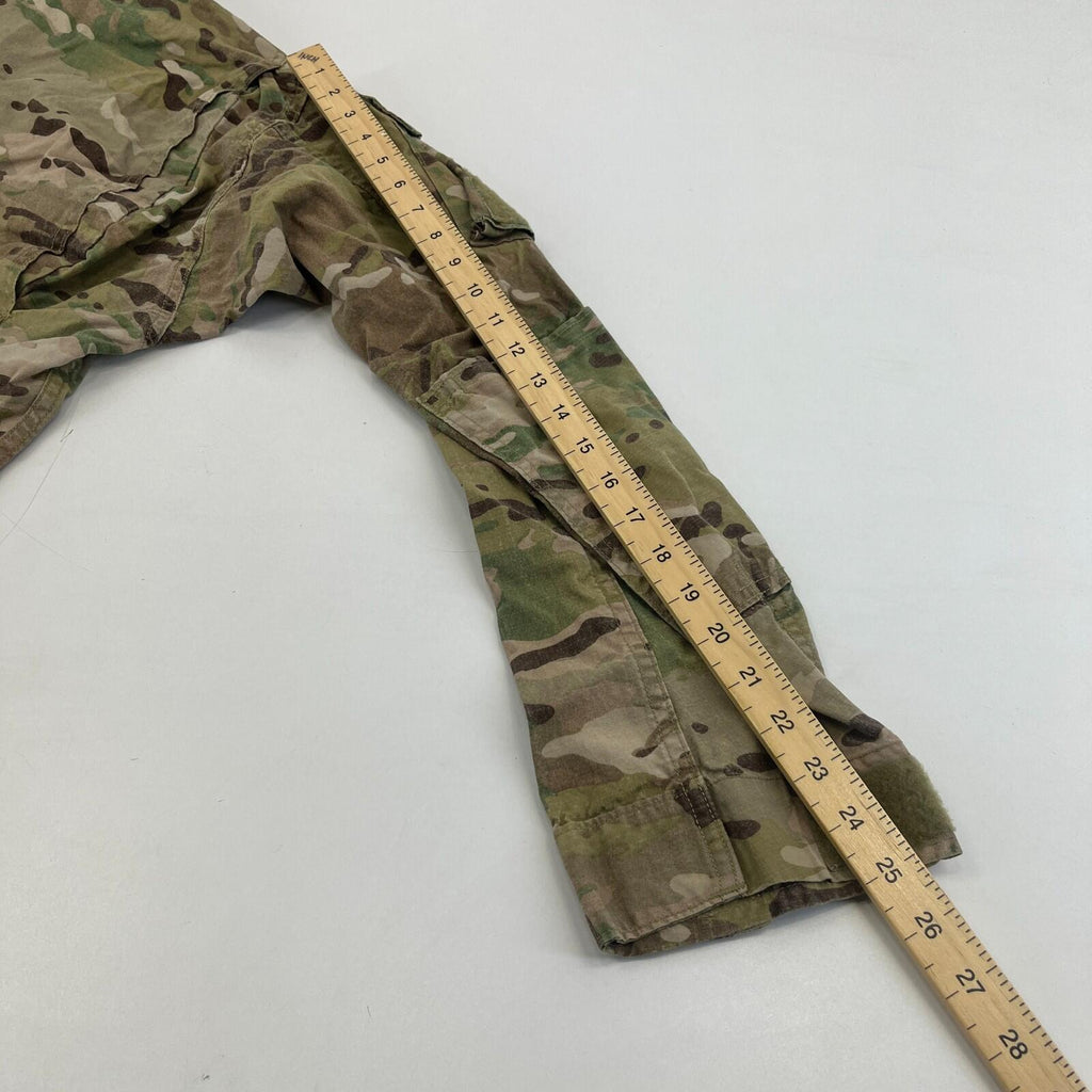 US Army Surplus Issue Woodland BDU Jacket Camo Combat Uniform size Small-Long
