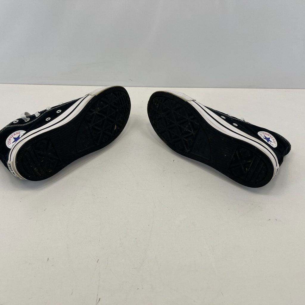 Converse Hi-Tops size UK 4.5 EU 37.5 Black Canvas & White All Stars