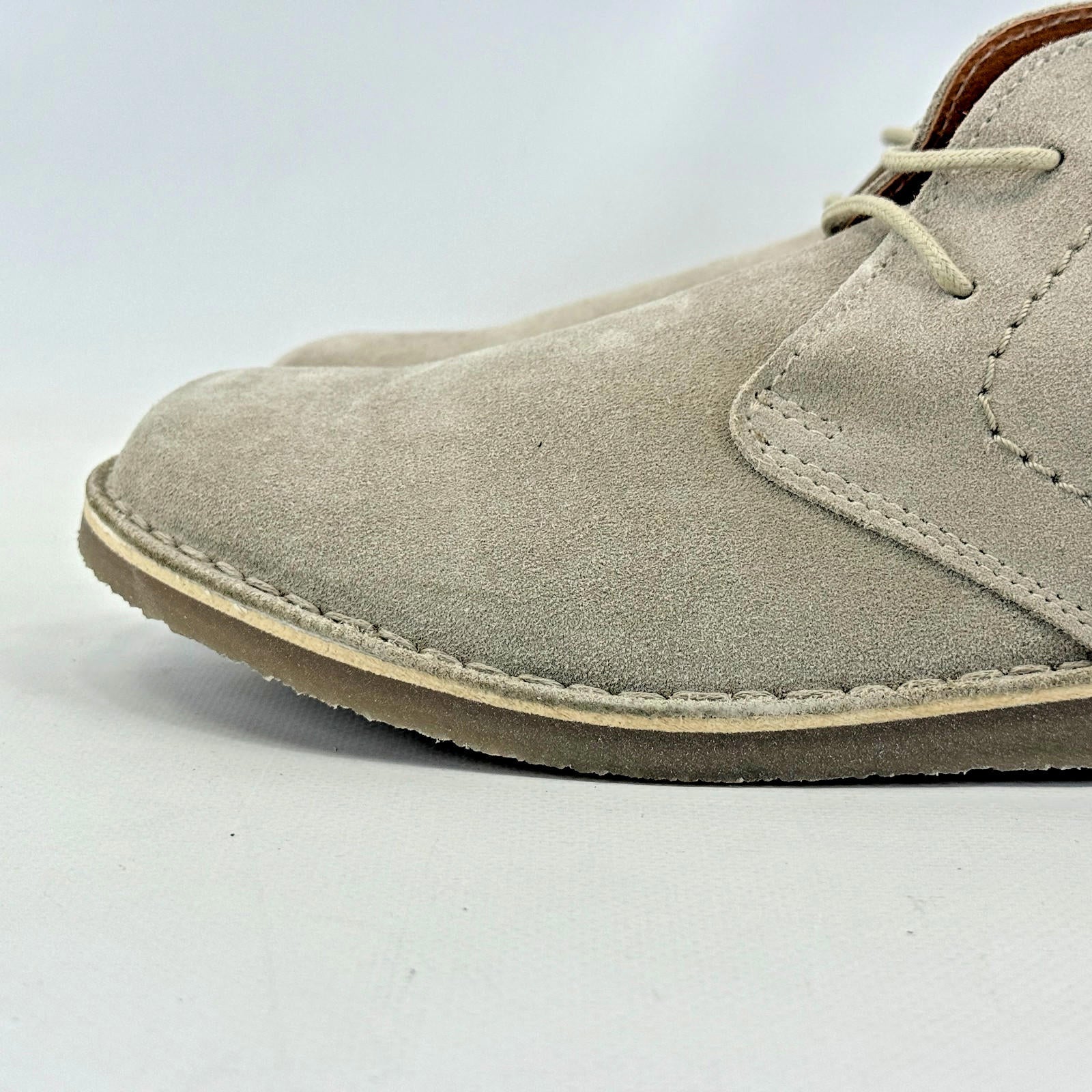 Delicious Junction Crowley Suede Desert Boots in Beige size UK 9 EU 43
