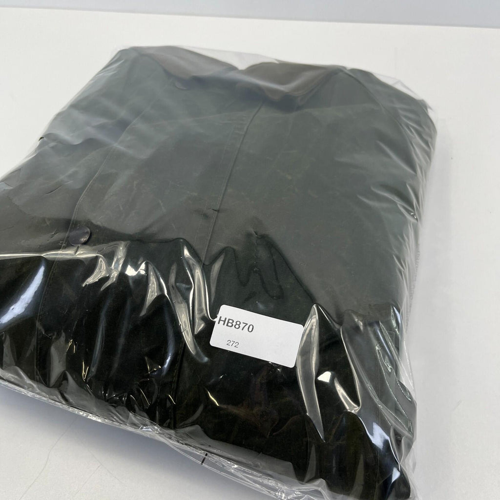Claydon Insulated Wax Jacket Mens Medium Green Full Zip Hunting Country Cotton