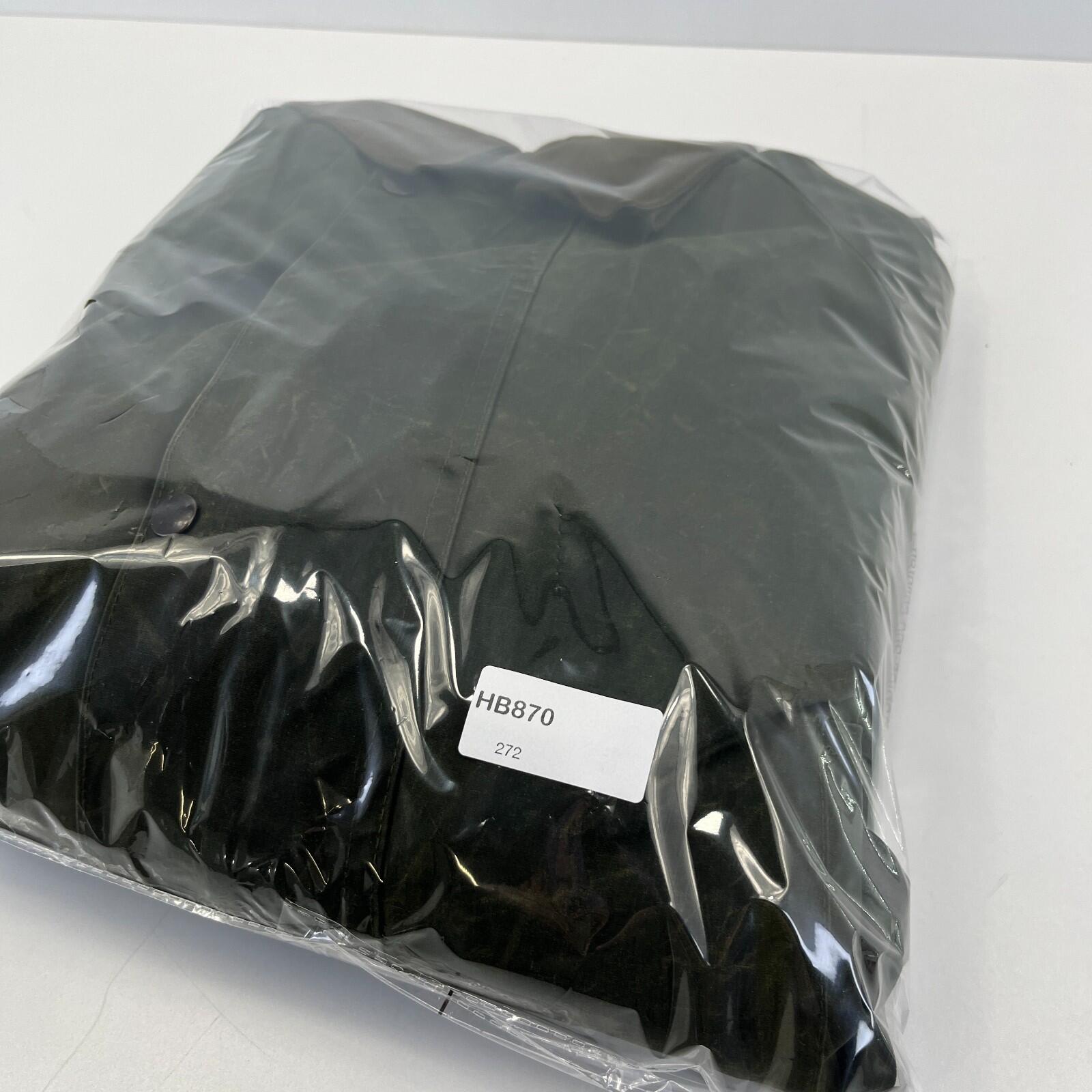 Claydon Insulated Wax Jacket Mens Medium Green Full Zip Hunting Country Cotton