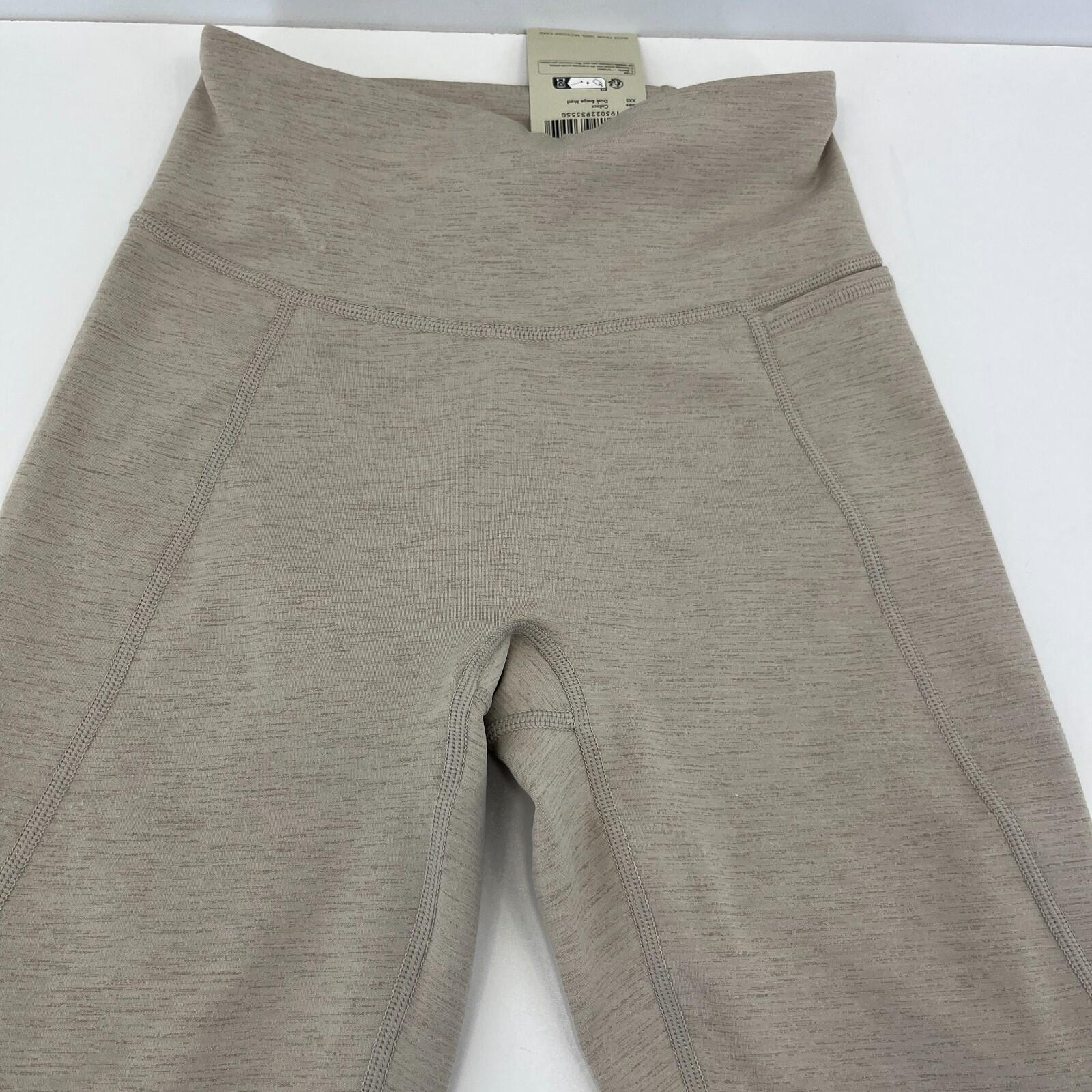 Sweaty Betty Ultimate Move Marl Print Leggings 7/8 Length Beige size XXS