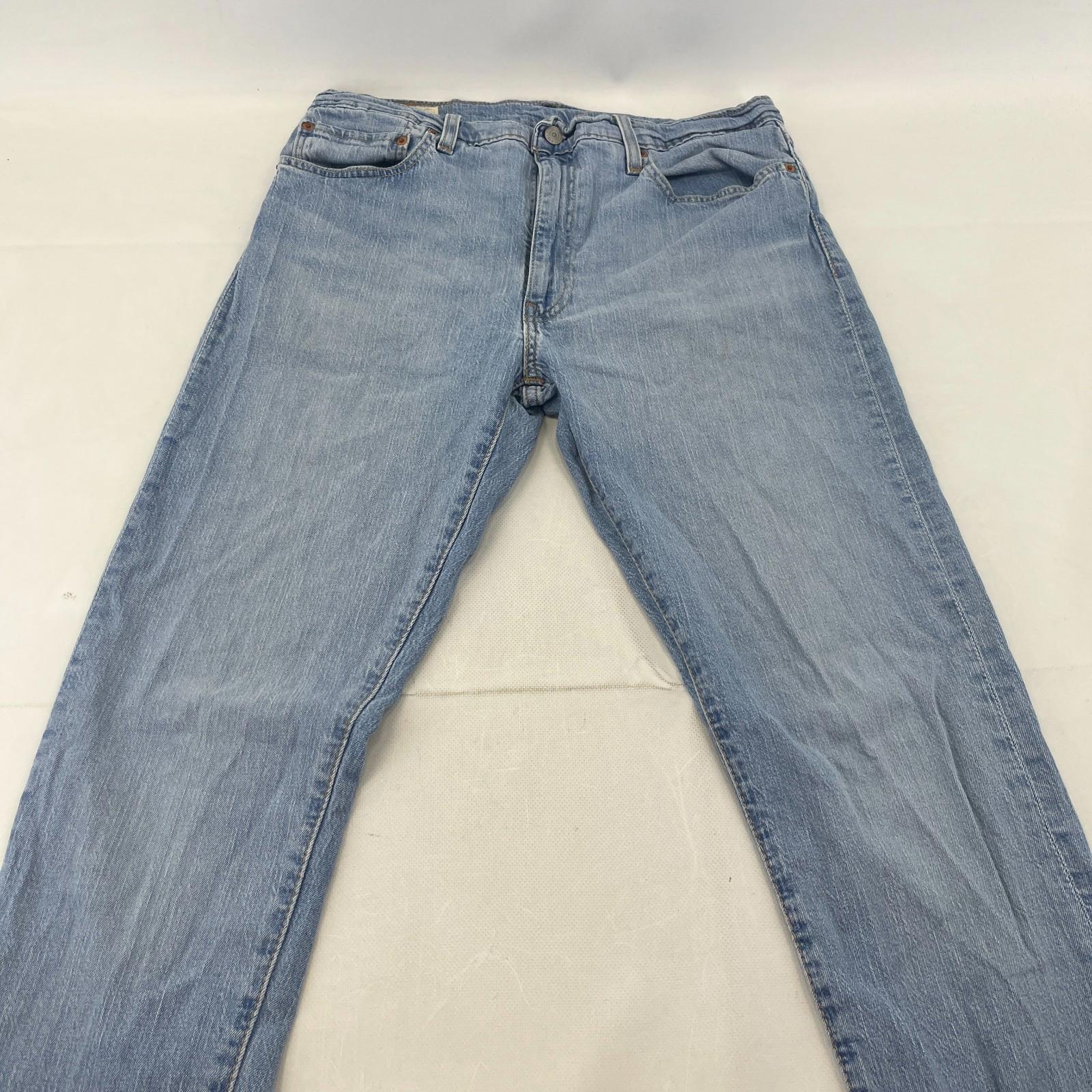 Levi's 512 Jeans Premium Big E Blue Denim Slim Fit W36" L34"