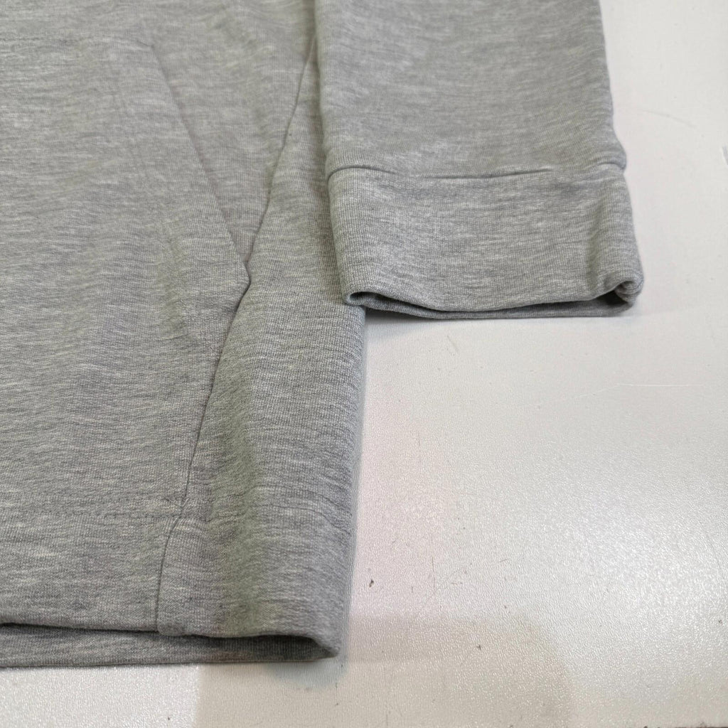 Castore Graphic Spellout Hoodie with Sleeve Logo Grey size Small - VGC