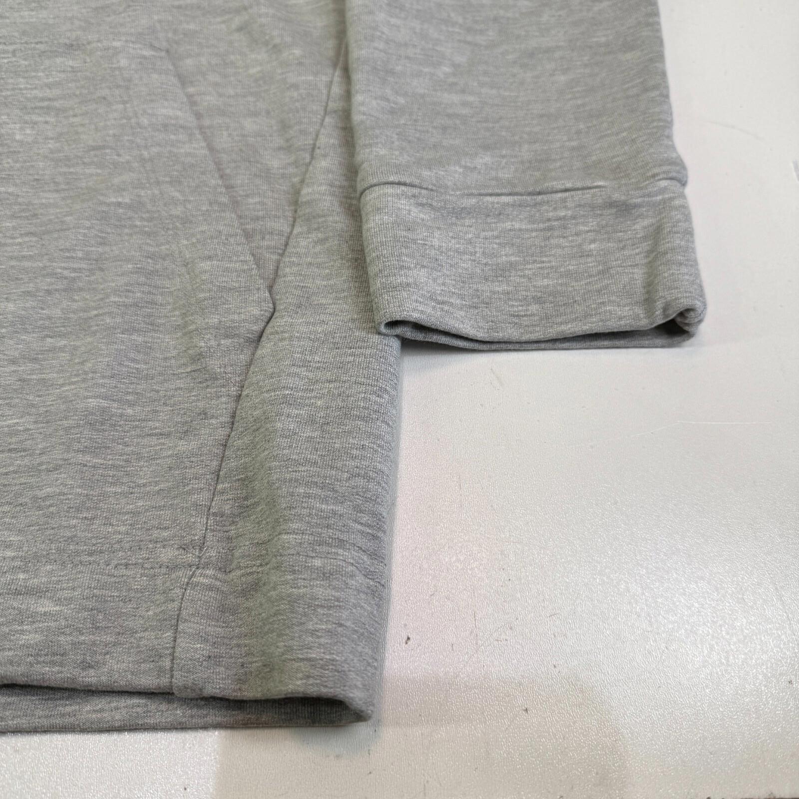 Castore Graphic Spellout Hoodie with Sleeve Logo Grey size Small - VGC