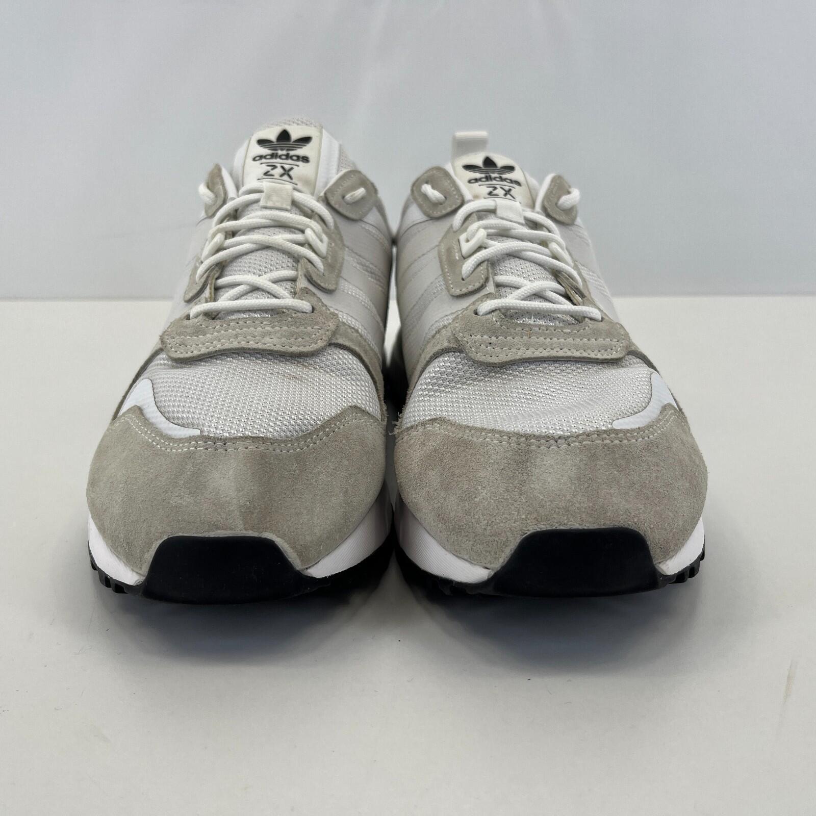 Adidas ZX 700 HD Trainers UK Men's size 12 White Mesh Running Shoes Gym Casual