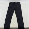 Clockhouse Womens Black/Purple Striped Jeans Cotton Blend Skinny size 40R NWOT