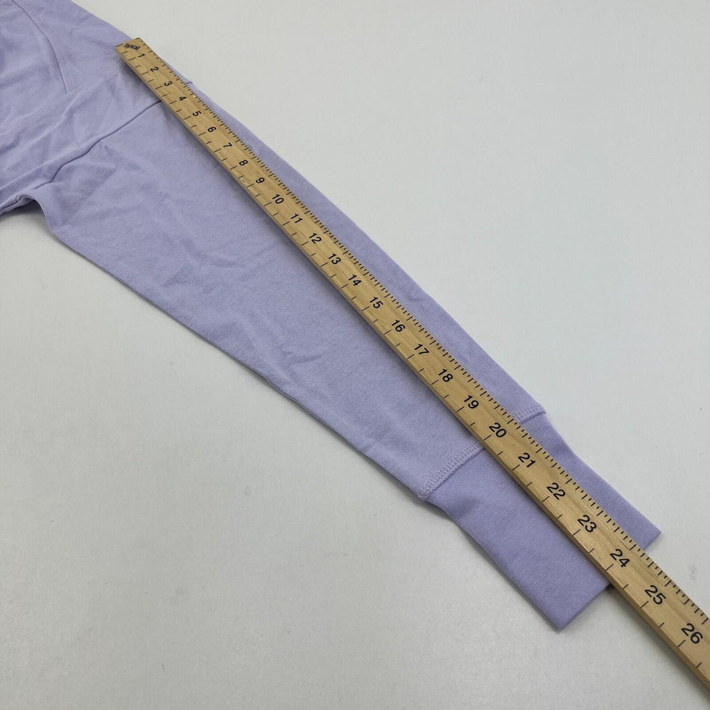 Sweaty Betty After Class Crop Sweatshirt Lilac Heather Purple size Small