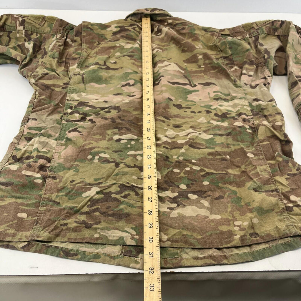 US Army Surplus Issue Woodland BDU Jacket Camo Combat Uniform size Large