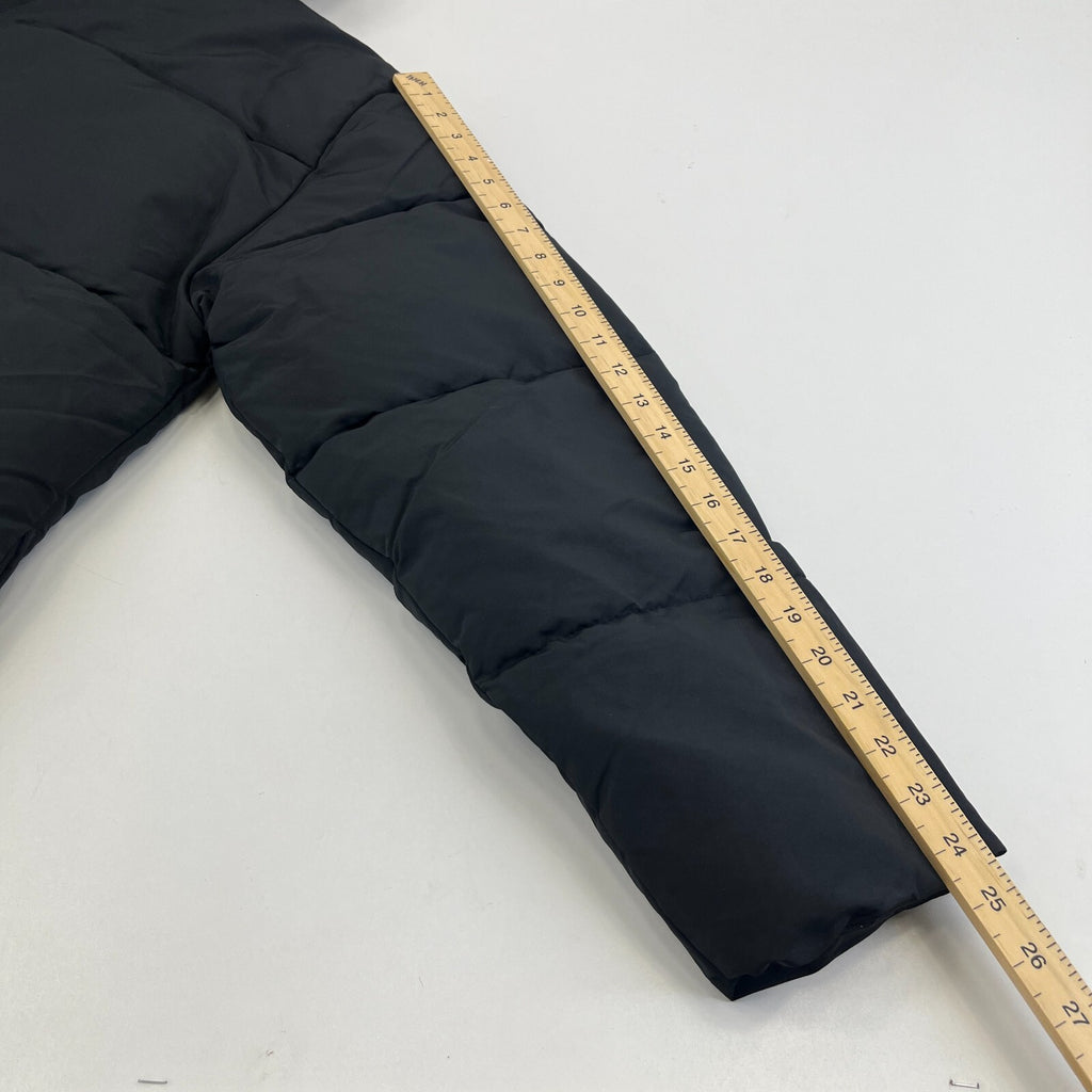 Ellesse Womens Hooded Quilted Padded Puffer Jacket in Black UK 16 - Near Mint
