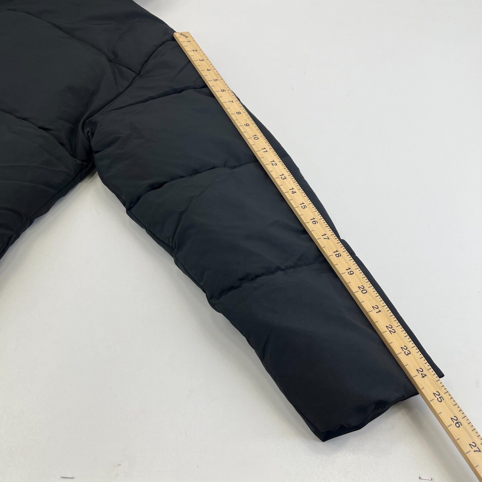 Ellesse Womens Hooded Quilted Padded Puffer Jacket in Black UK 16 - Near Mint