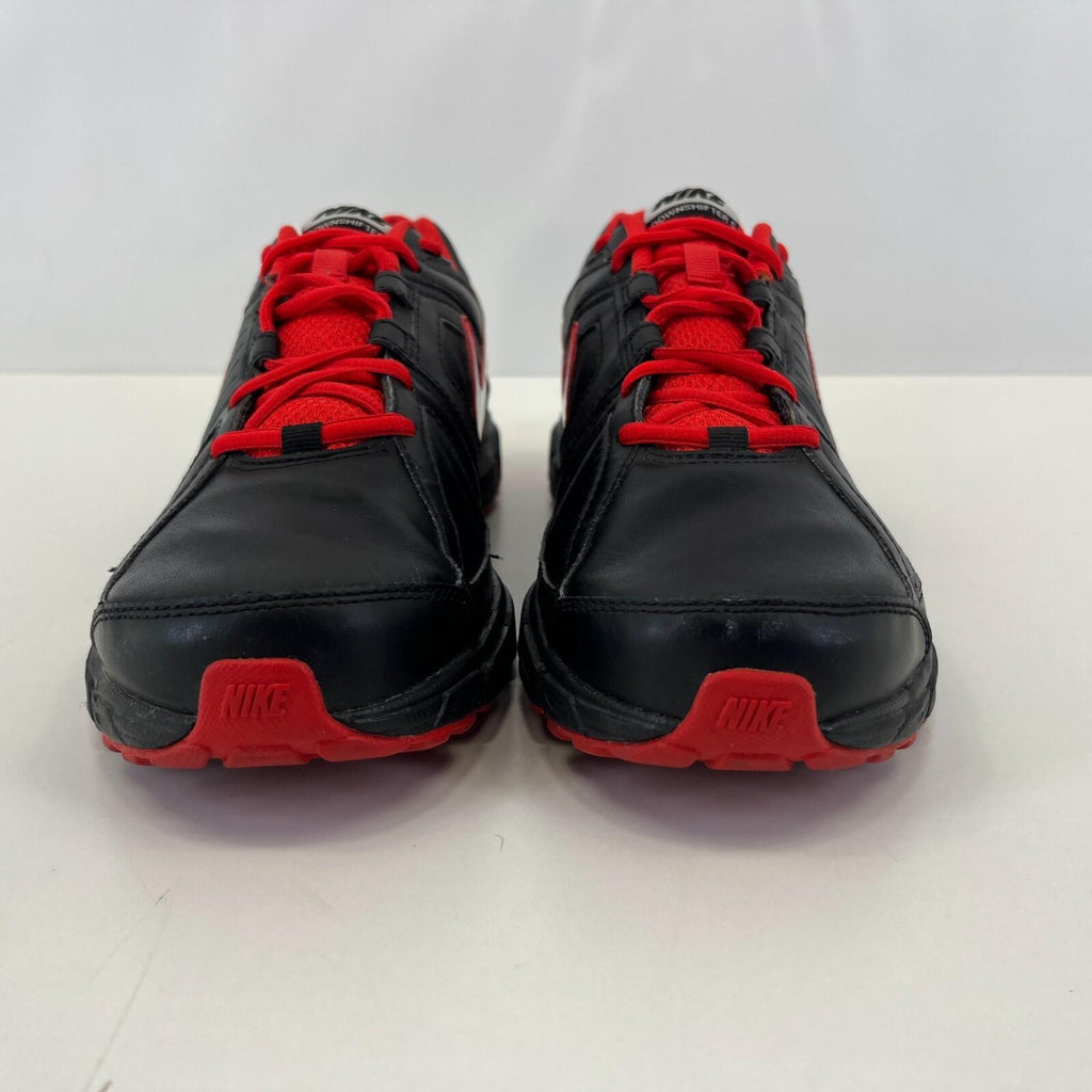 Nike Downshifter 5 Men's Trainers in Black & Red size UK 11 / EU 46