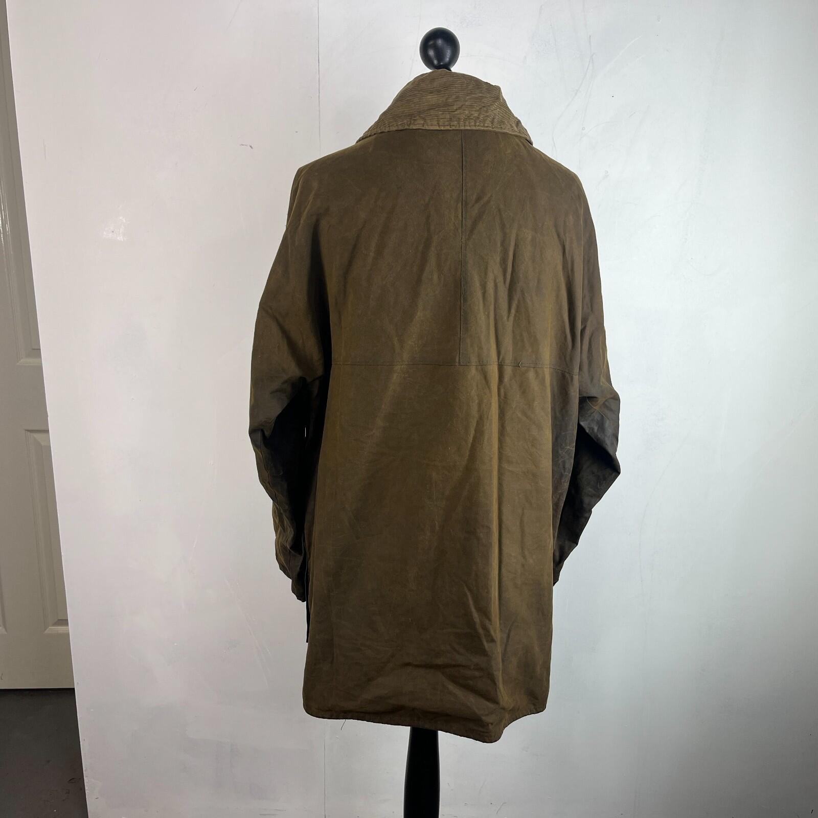 Vintage Mens L'avenir Wax Jacket in Brown - Fishing Hunting Big Game size XL