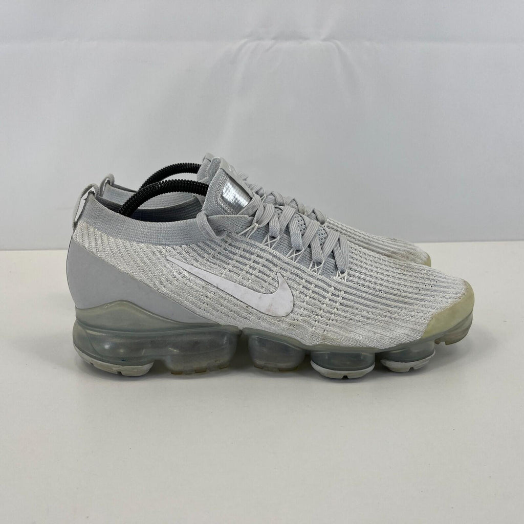 Nike Air Vapormax Flyknit 3 Platinum Light Grey 2019 size U.K 9.5