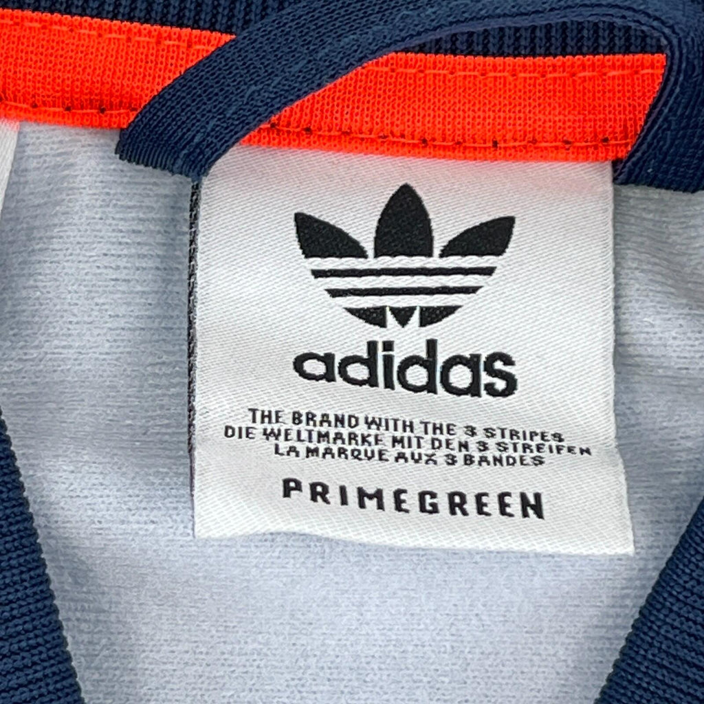 Adidas Originals Primegreen Jacket Blue Camo Full Zip Track Top size 15-16yrs