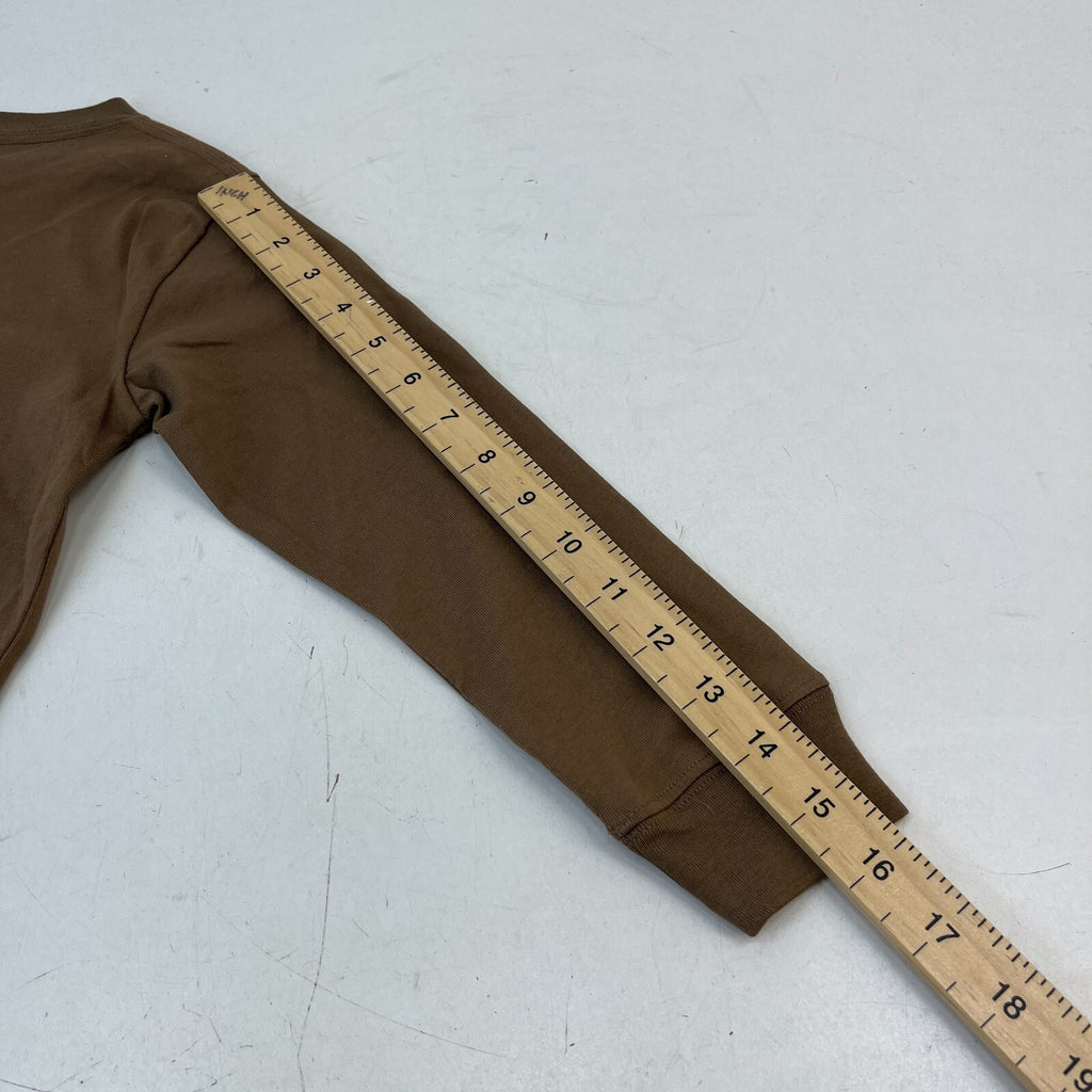 Carhartt Kids Khaki Brown Graphic Print Long Sleeve T-Shirt size 4 years - New