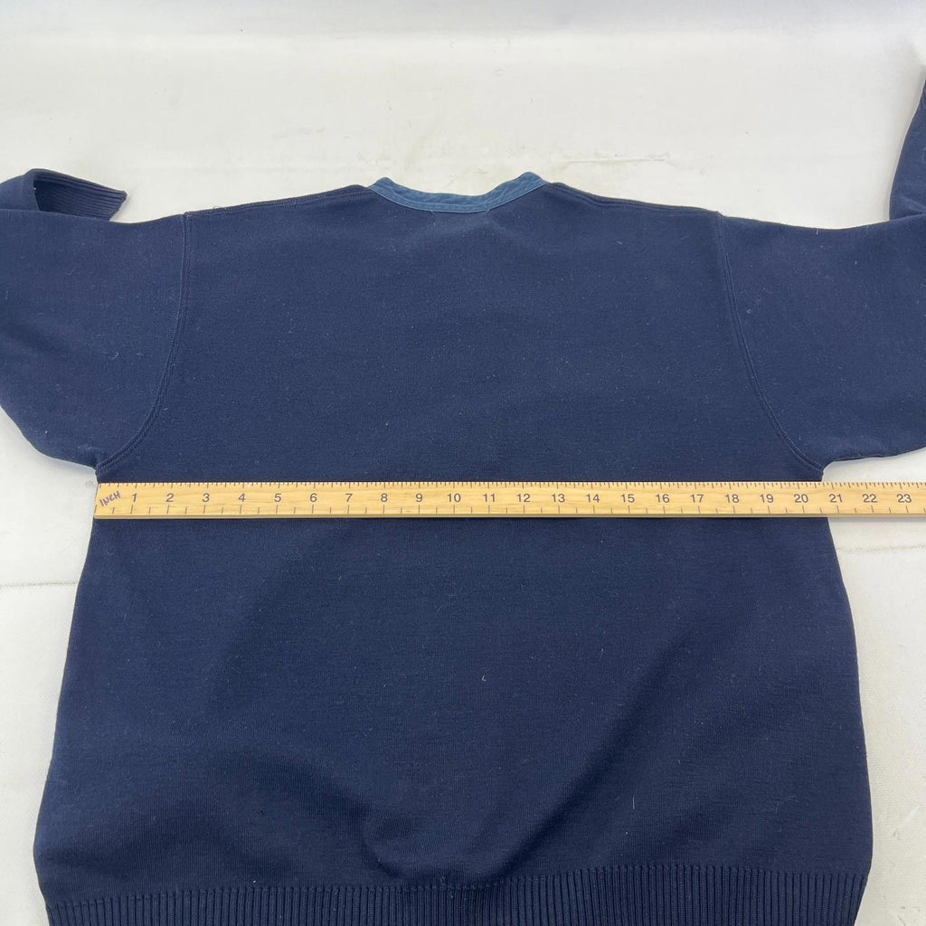 Paul & Shark Cotton Blend Jumper Men's size M in Navy Blue
