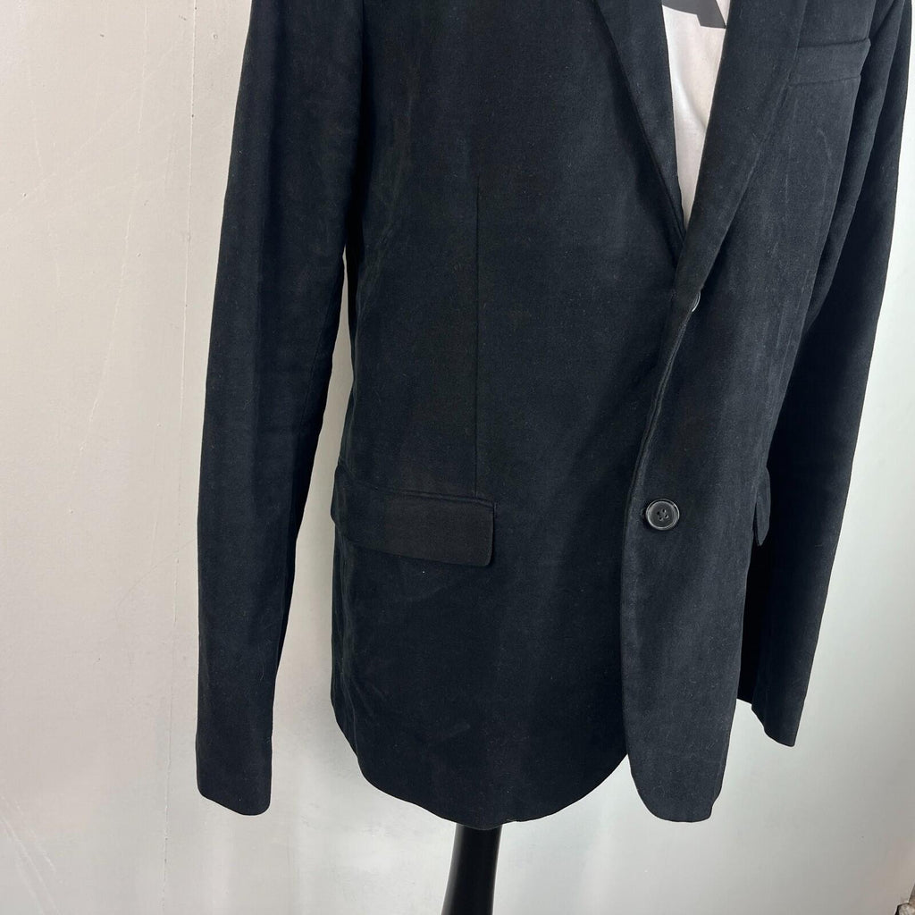 Gap Moleskin Jacket Blazer Men’s 100% Cotton size XL in Black